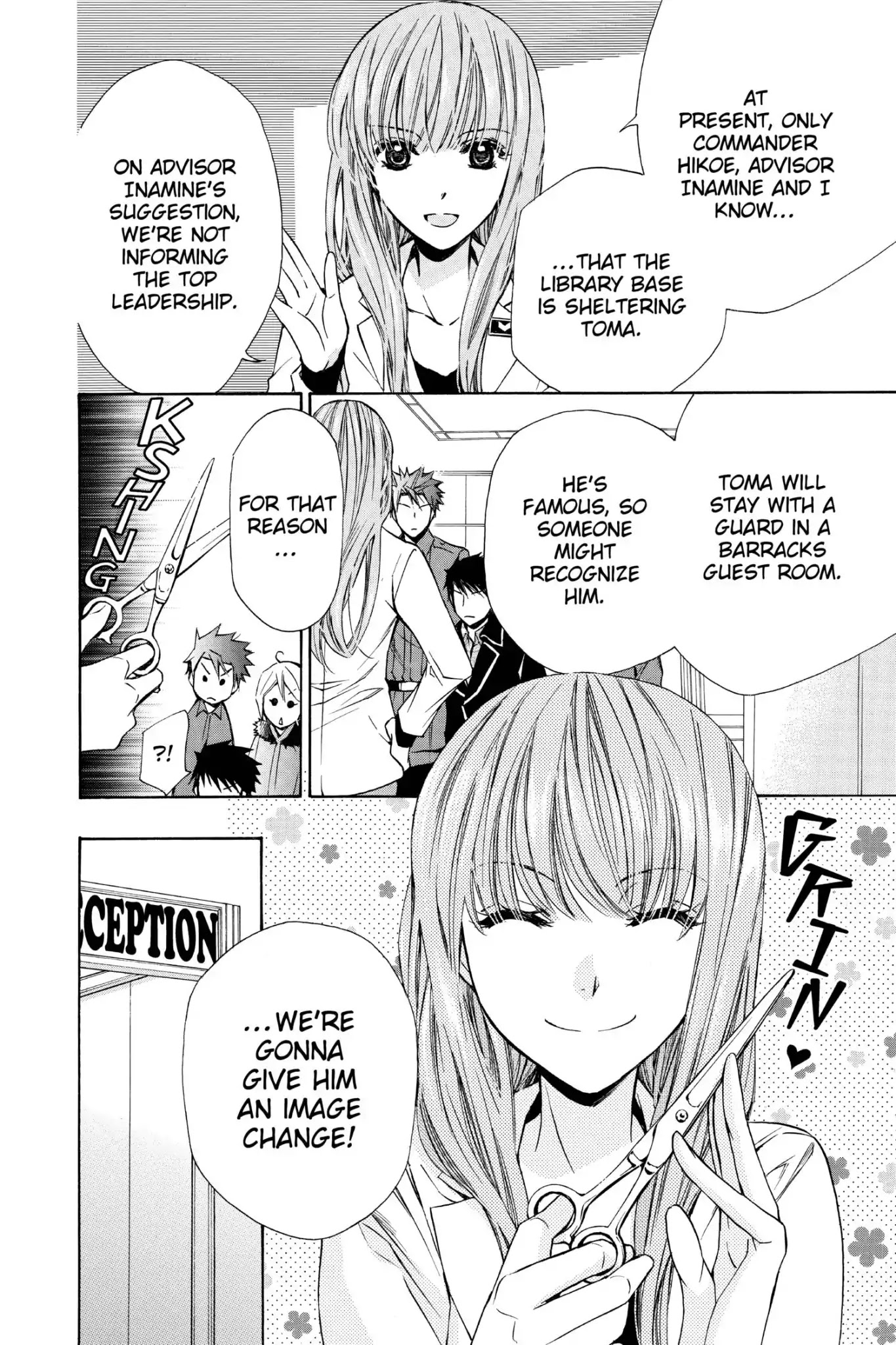 Toshokan Sensou: Love & War Chapter 55 page 20 - Chapter 55