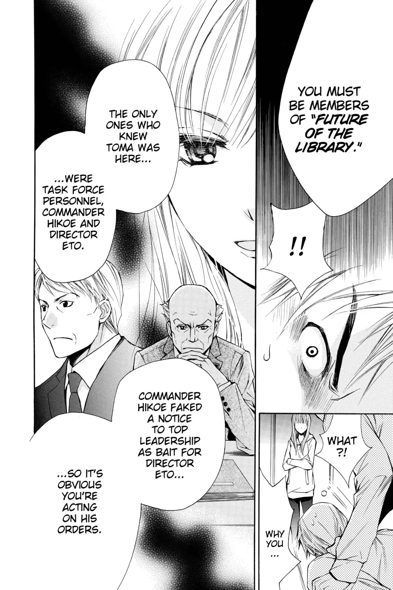 Toshokan Sensou: Love & War Chapter 56 page 24 - Chapter 56