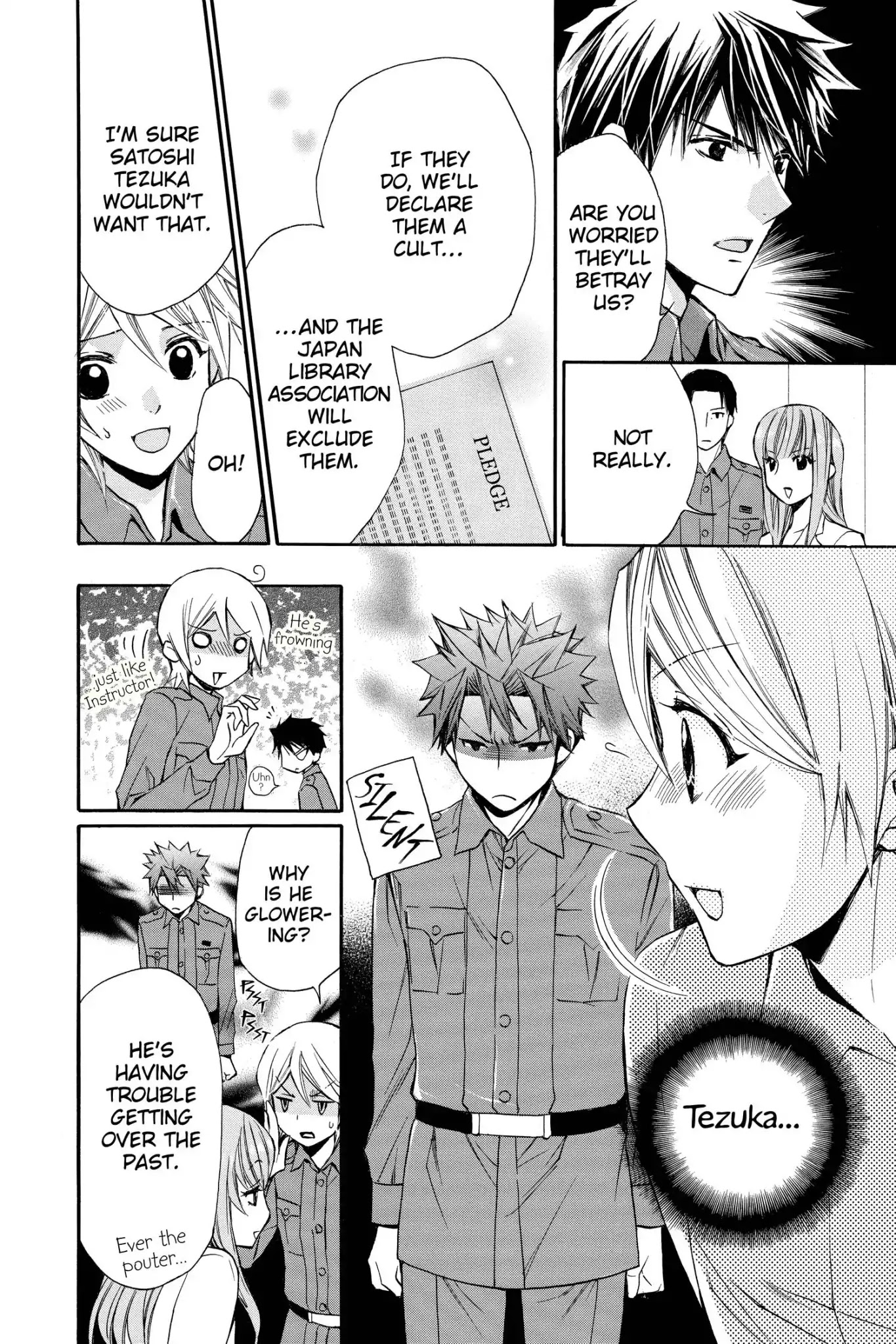 Toshokan Sensou: Love & War Chapter 58 page 16 - Chapter 58