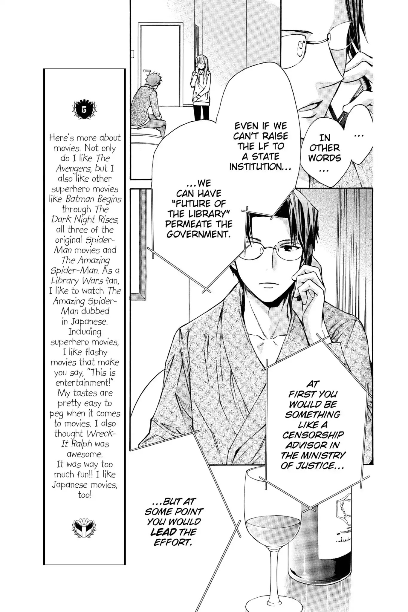 Toshokan Sensou: Love & War Chapter 58 page 5 - Chapter 58