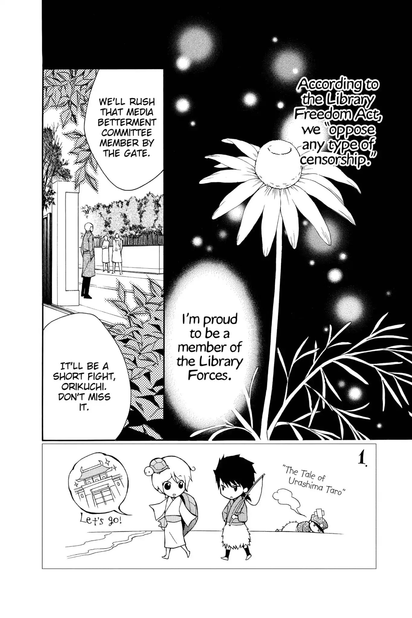 Toshokan Sensou: Love & War Chapter 59 page 10 - Chapter 59