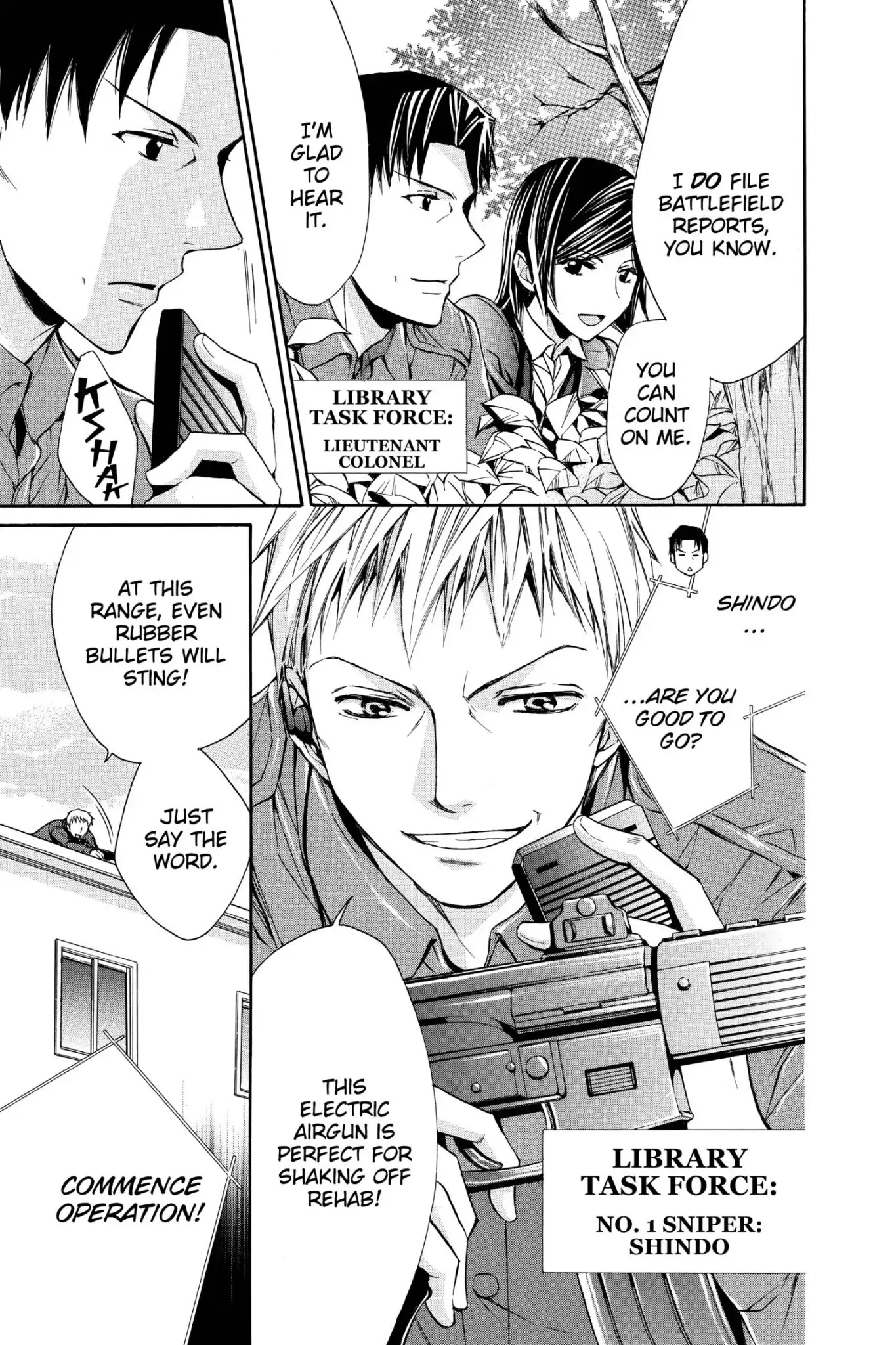Toshokan Sensou: Love & War Chapter 59 page 11 - Chapter 59