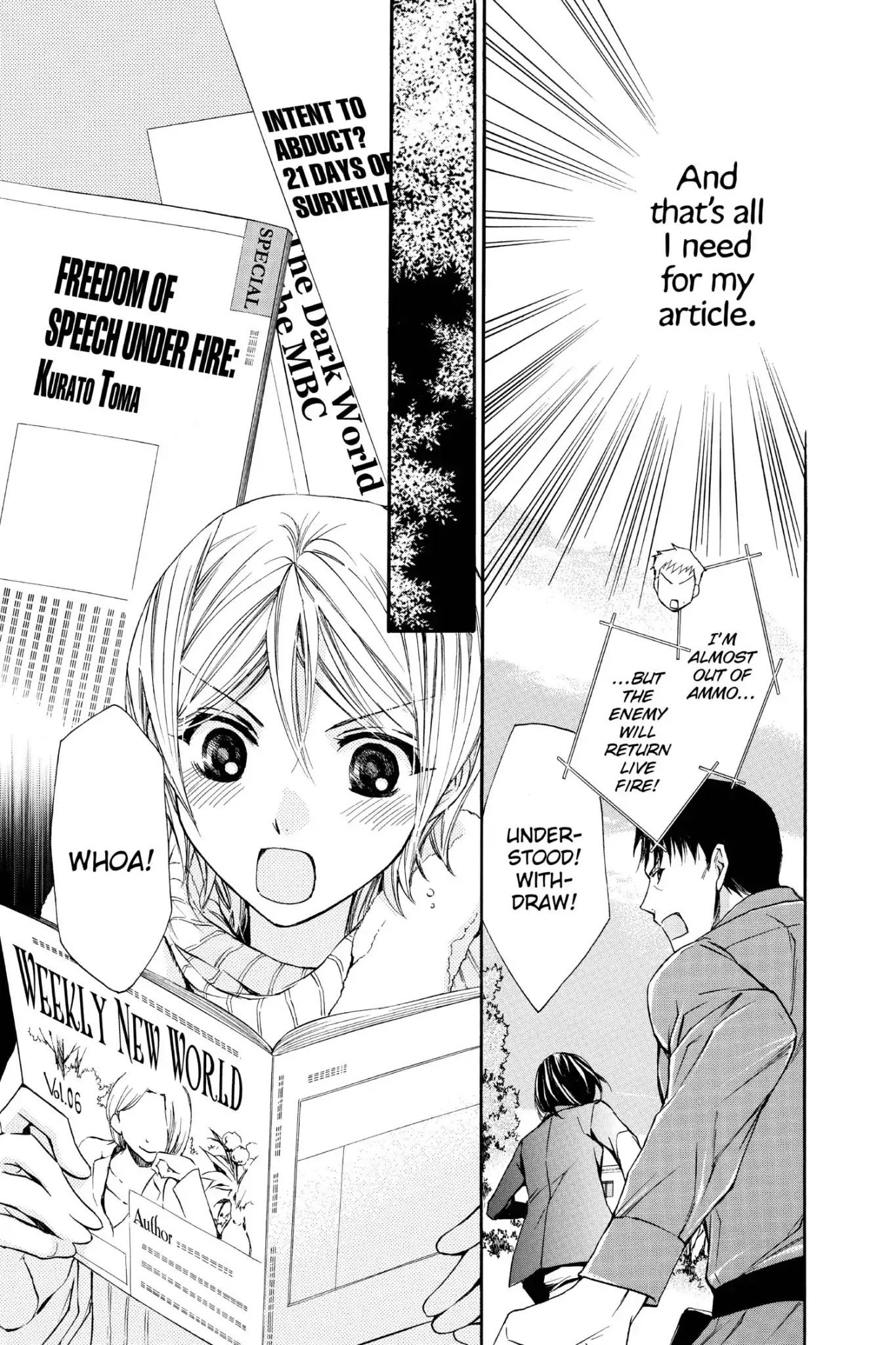 Toshokan Sensou: Love & War Chapter 59 page 15 - Chapter 59
