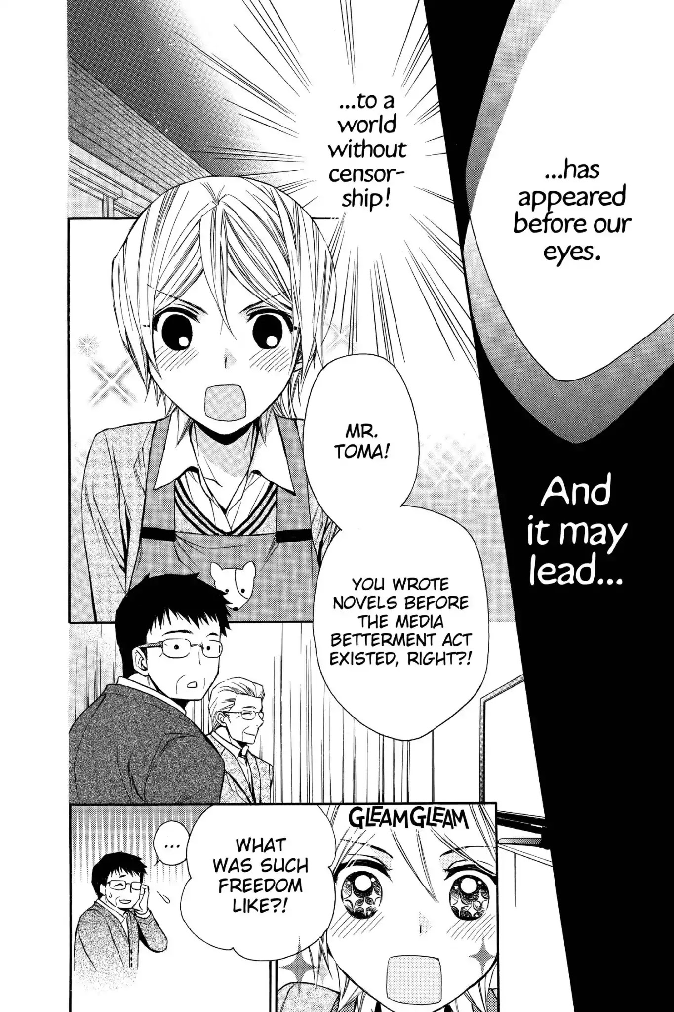 Toshokan Sensou: Love & War Chapter 59 page 18 - Chapter 59
