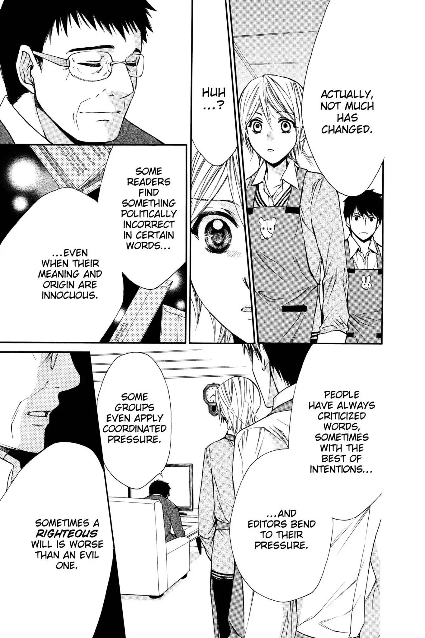 Toshokan Sensou: Love & War Chapter 59 page 19 - Chapter 59