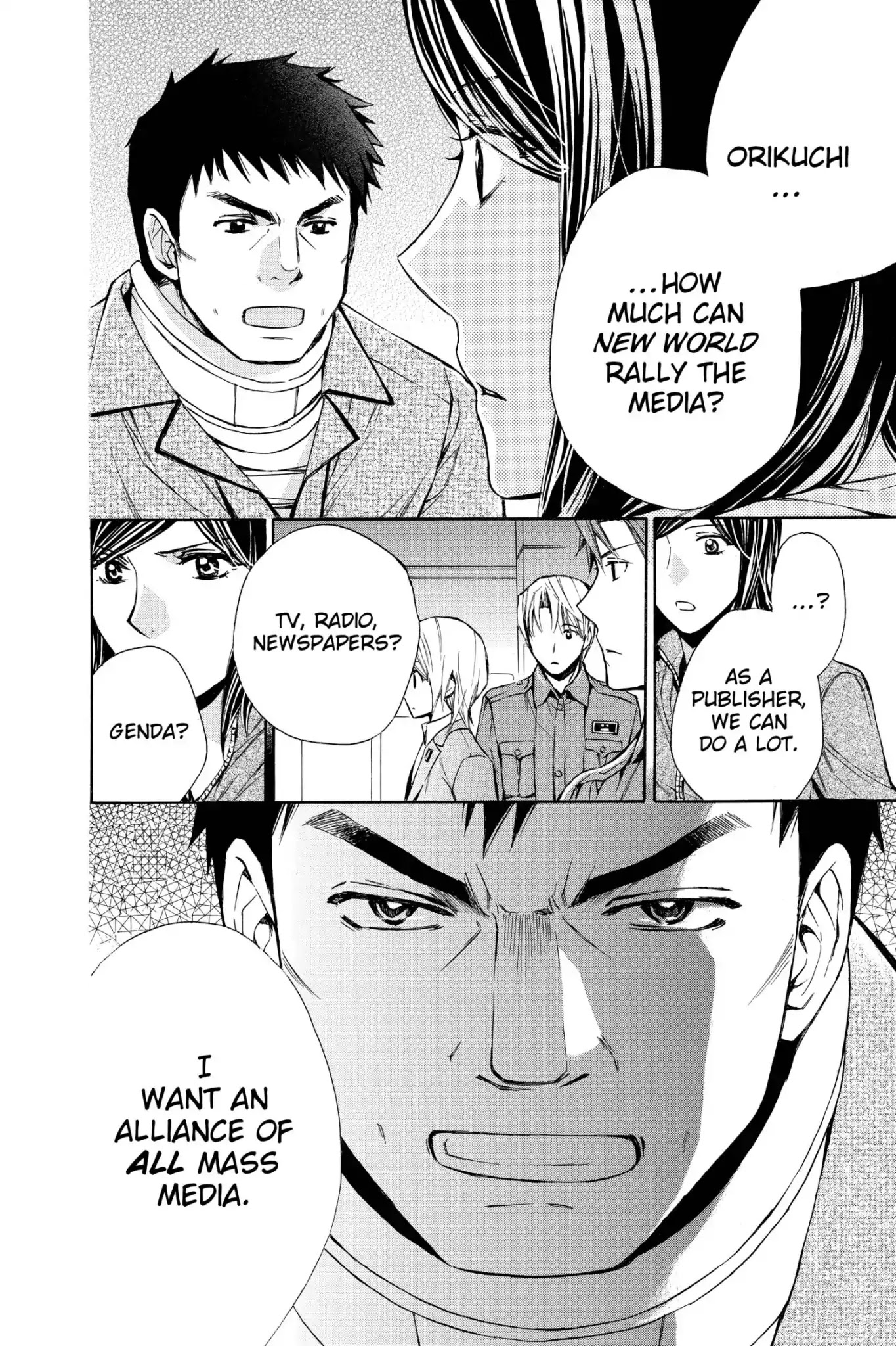 Toshokan Sensou: Love & War Chapter 60 page 22 - Chapter 60