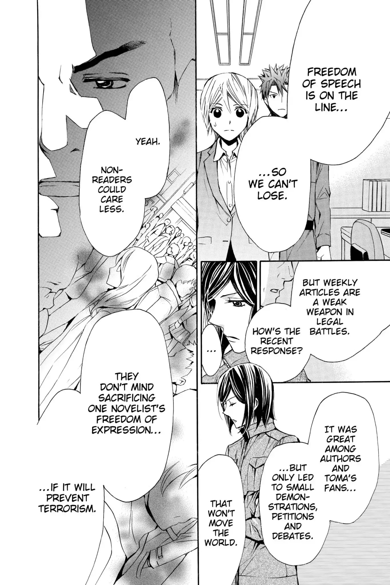 Toshokan Sensou: Love & War Chapter 60 page 24 - Chapter 60