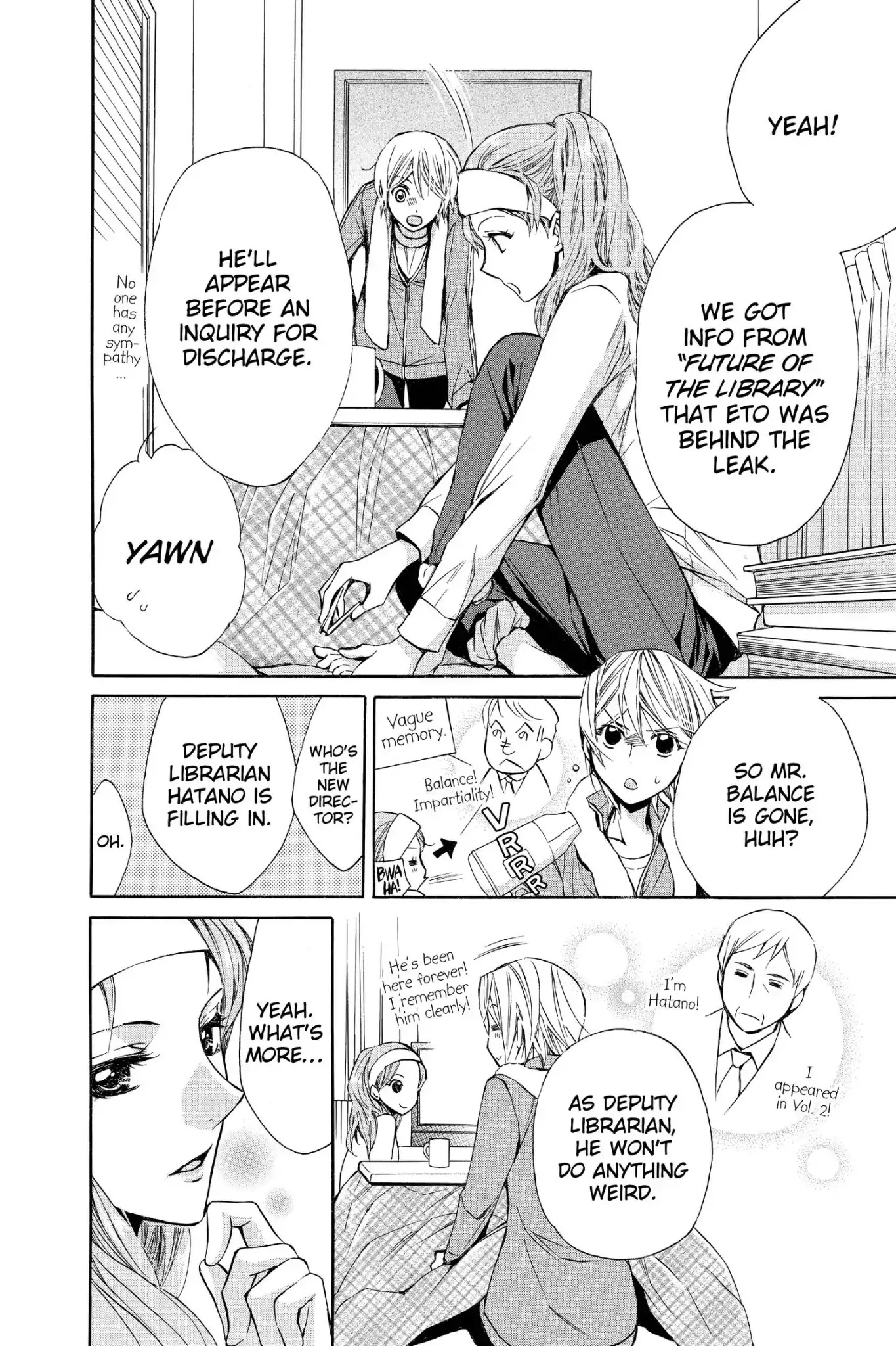 Toshokan Sensou: Love & War Chapter 61 page 12 - Chapter 61