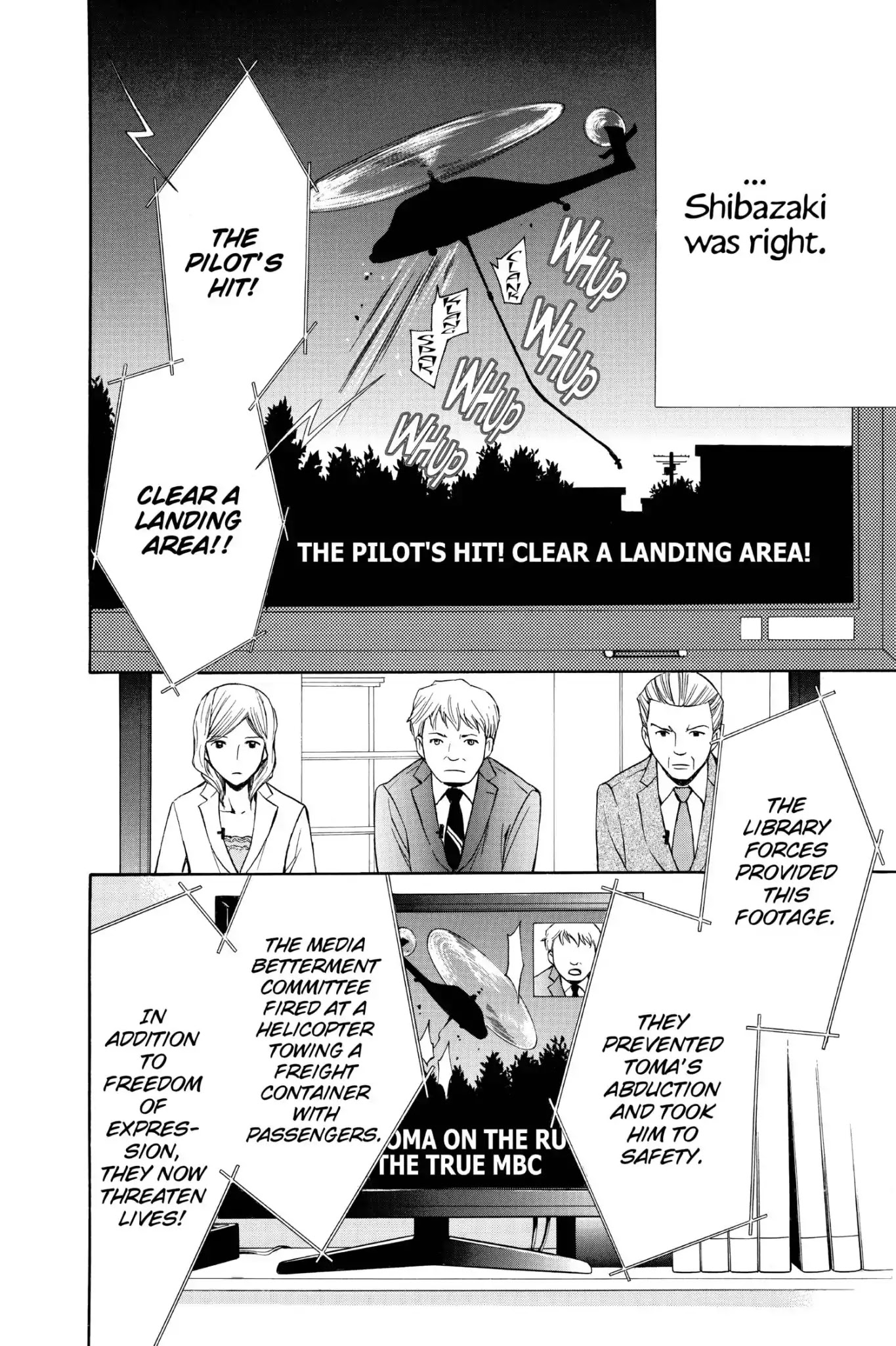 Toshokan Sensou: Love & War Chapter 61 page 14 - Chapter 61