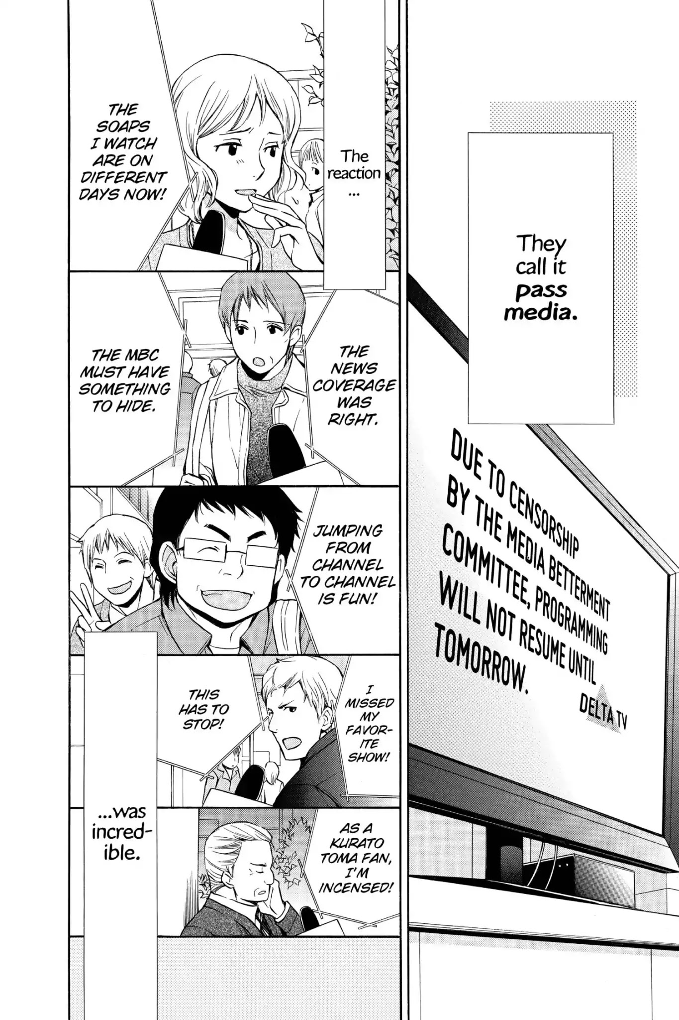 Toshokan Sensou: Love & War Chapter 61 page 18 - Chapter 61