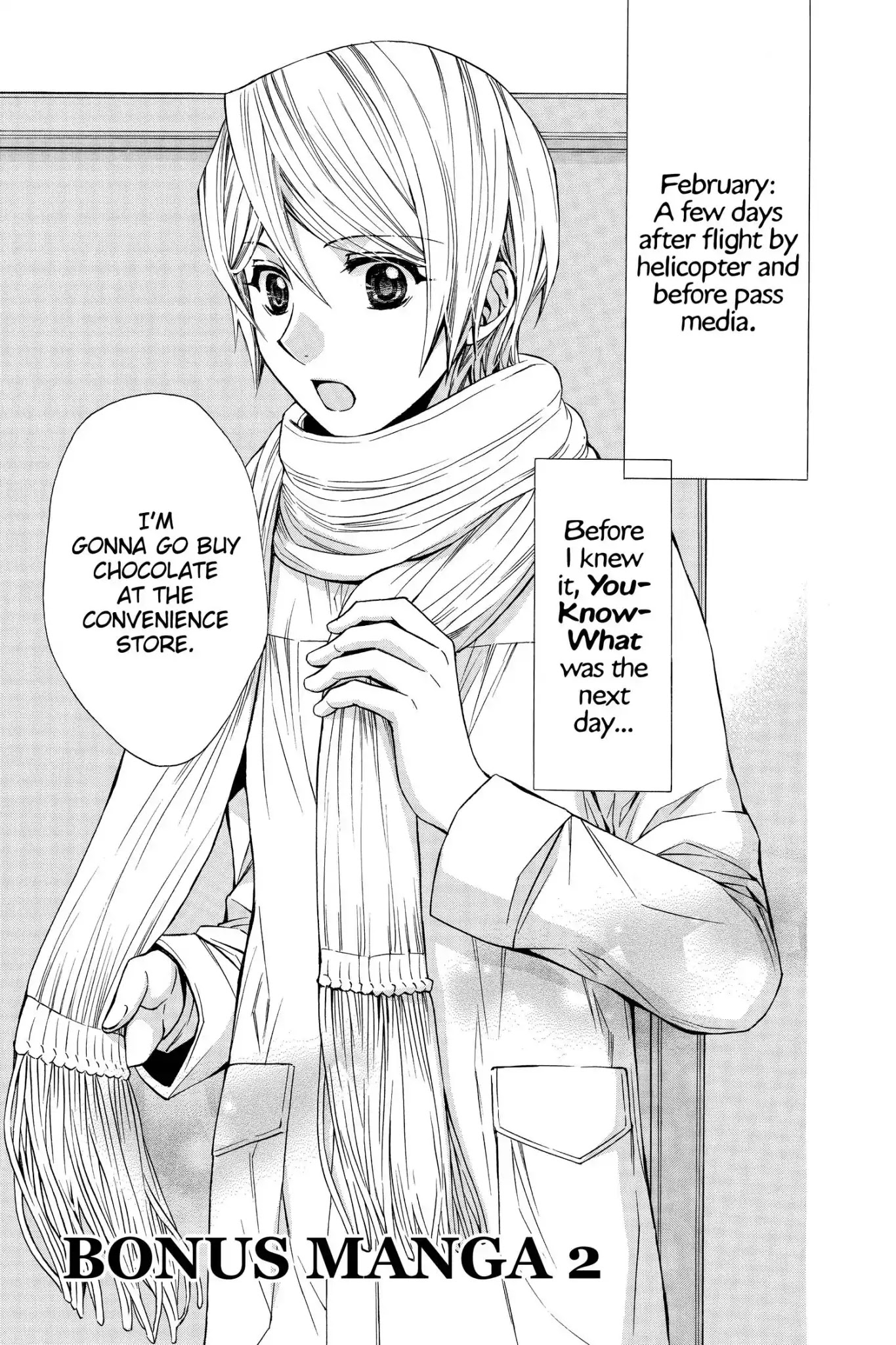 Toshokan Sensou: Love & War Chapter 63.6 page 1 - Vol.13 Bonus Manga 2