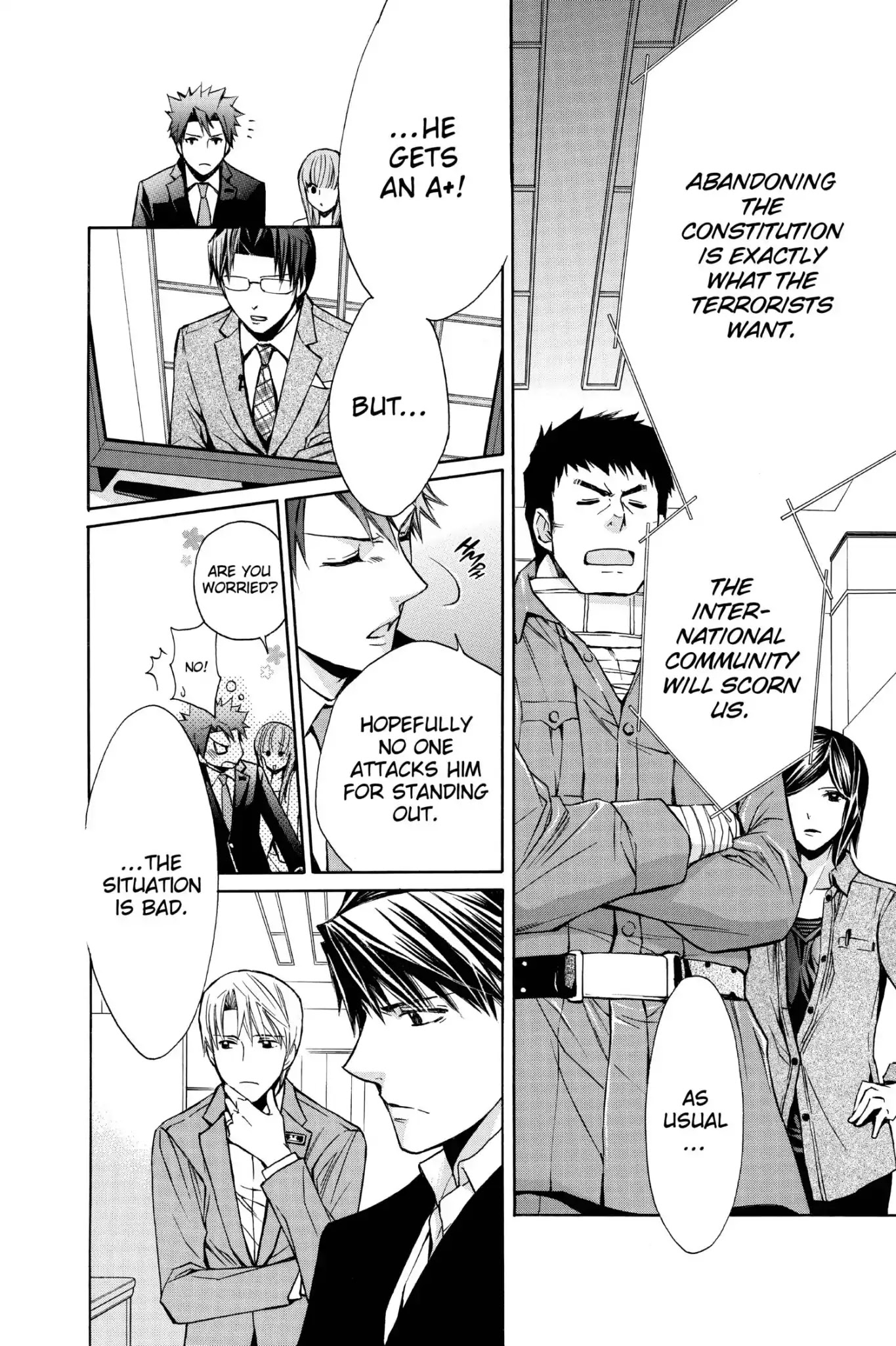 Toshokan Sensou: Love & War Chapter 63 page 4 - Chapter 63