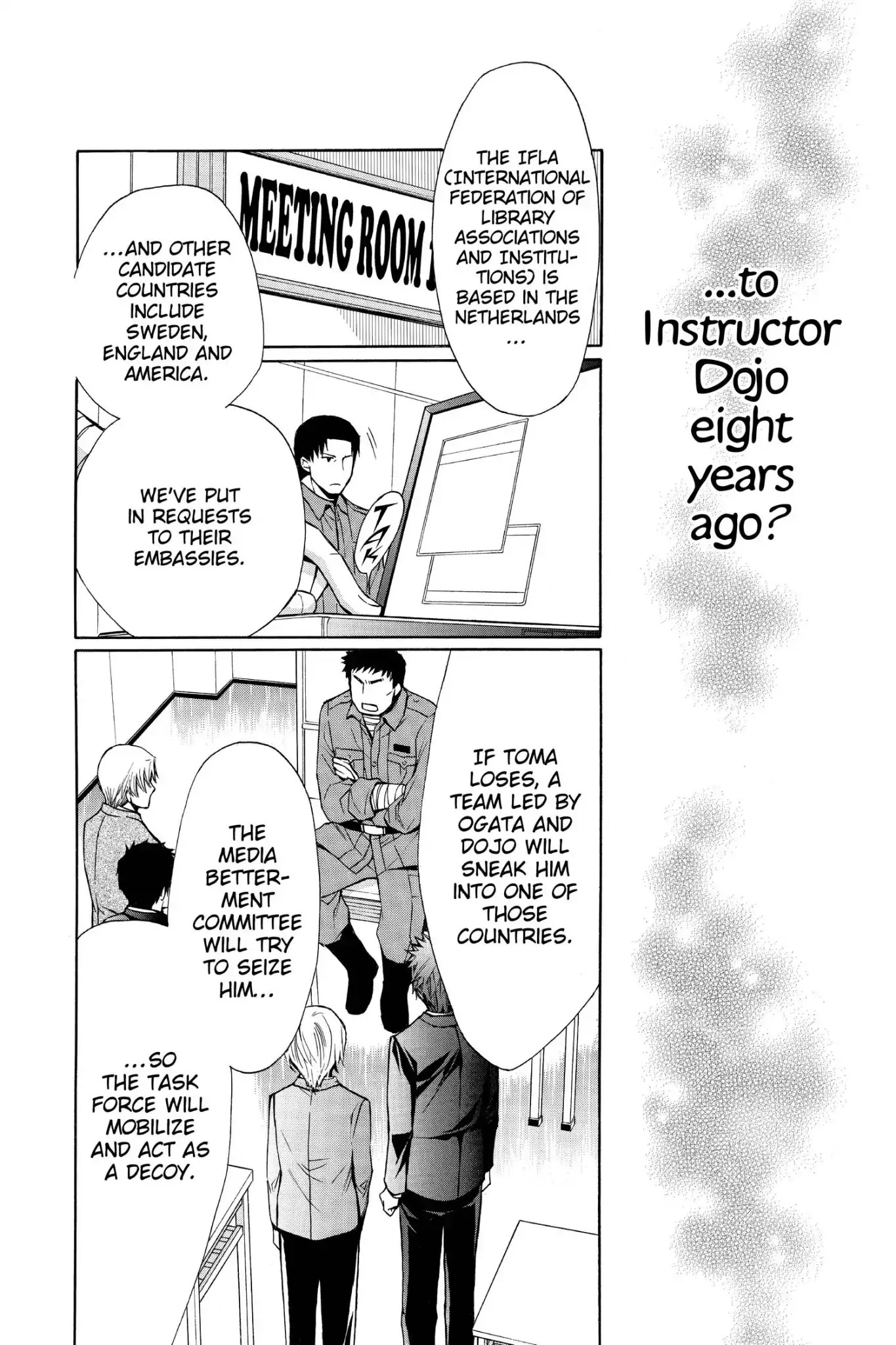 Toshokan Sensou: Love & War Chapter 64 page 12 - Chapter 64