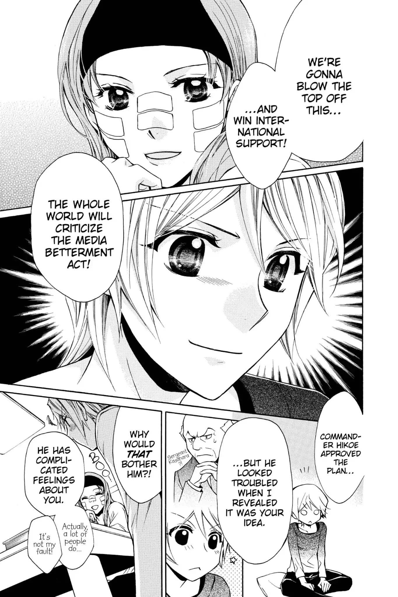 Toshokan Sensou: Love & War Chapter 64 page 9 - Chapter 64