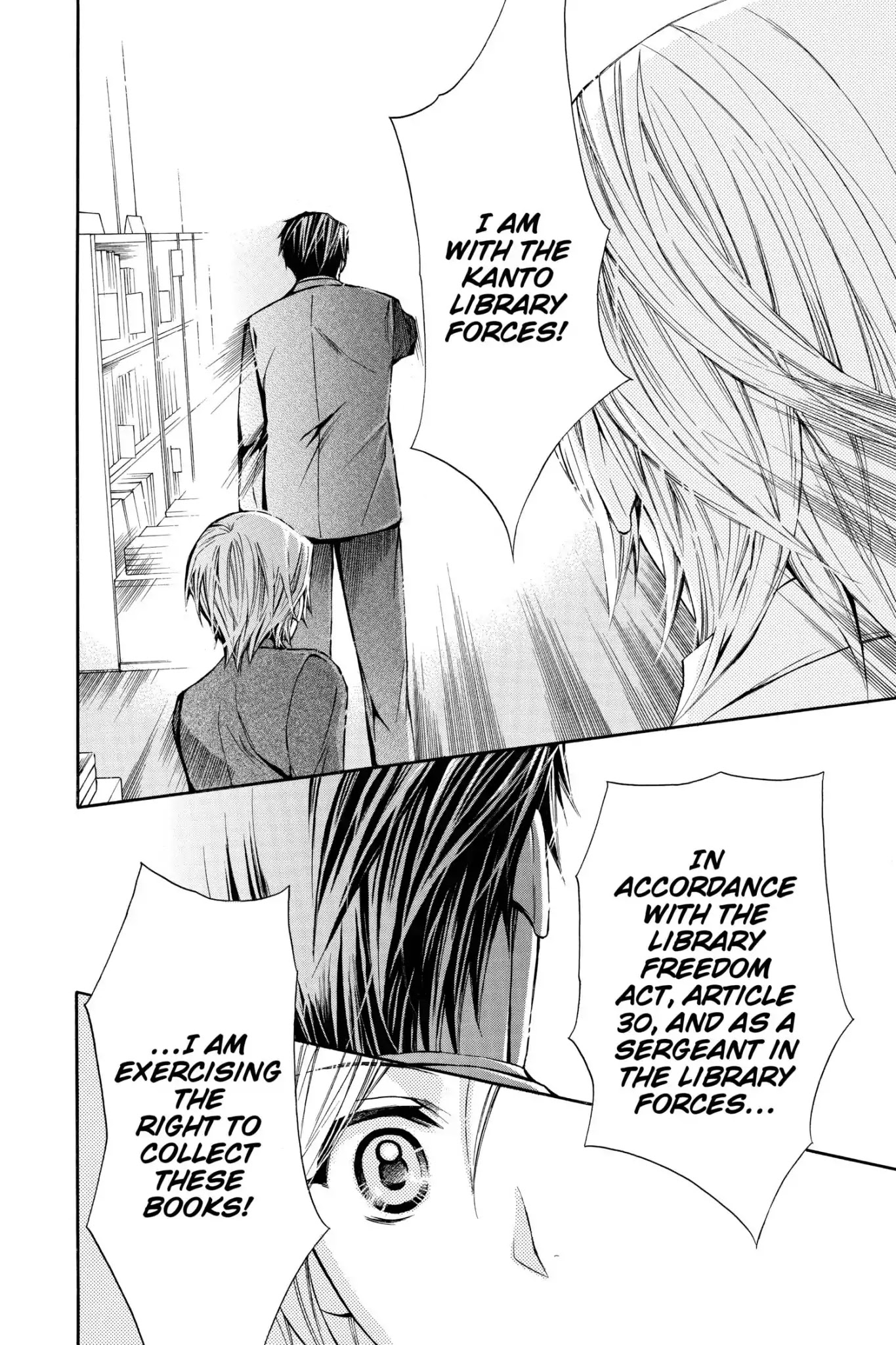 Toshokan Sensou: Love & War Chapter 68.5 page 2 - Vol.14 Bonus Manga