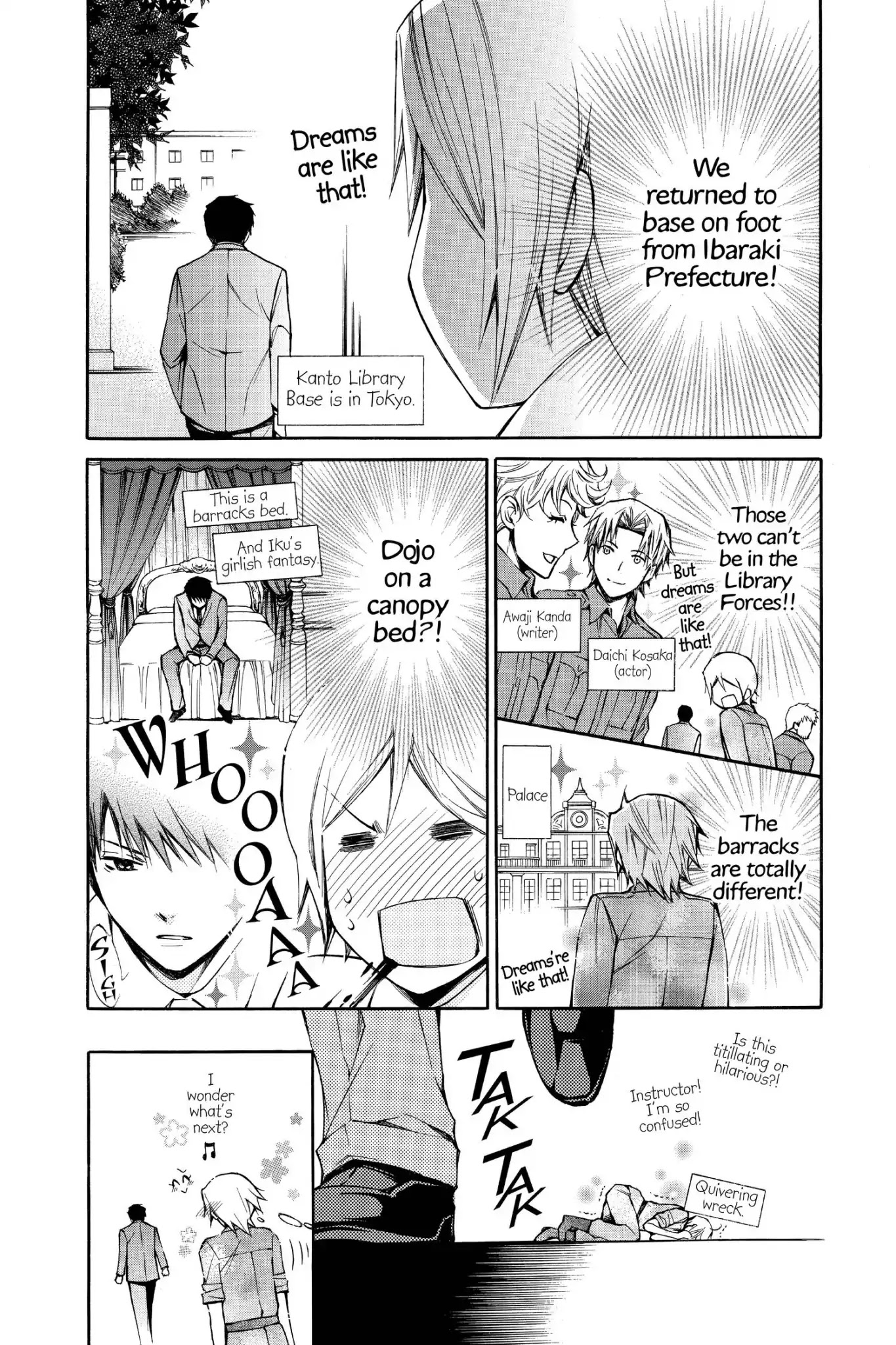 Toshokan Sensou: Love & War Chapter 68.5 page 7 - Vol.14 Bonus Manga