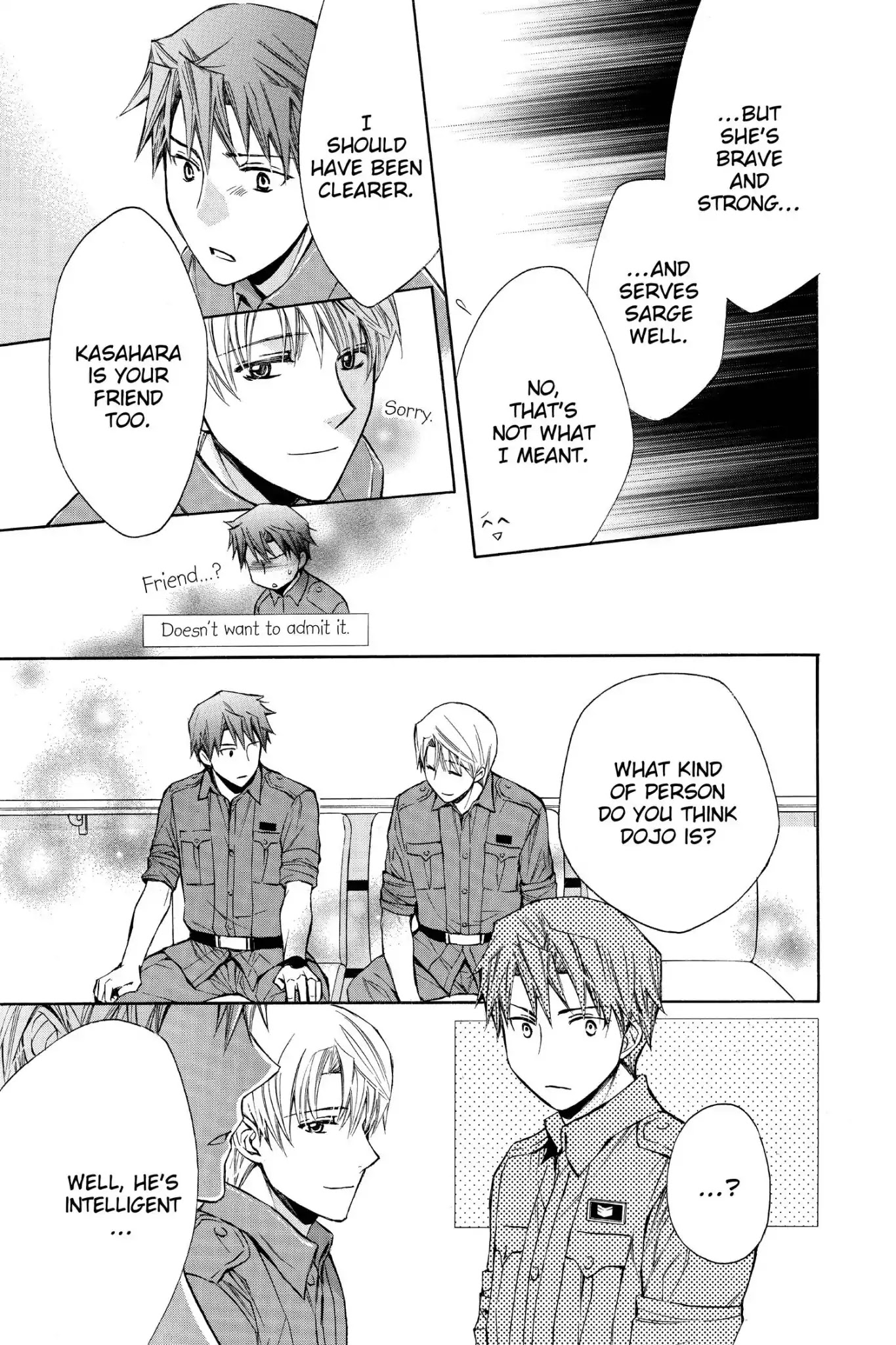 Toshokan Sensou: Love & War Chapter 68 page 21 - Chapter 68
