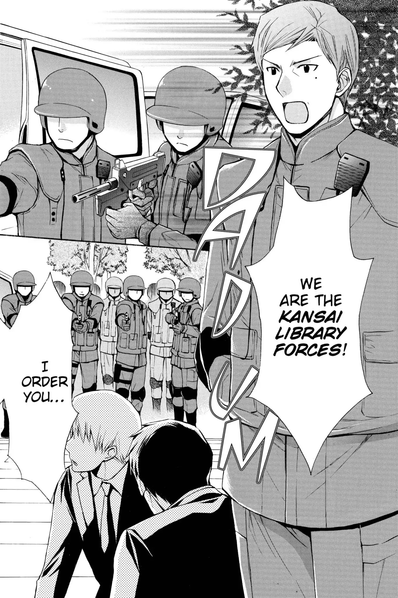 Toshokan Sensou: Love & War Chapter 71 page 22 - Chapter 71