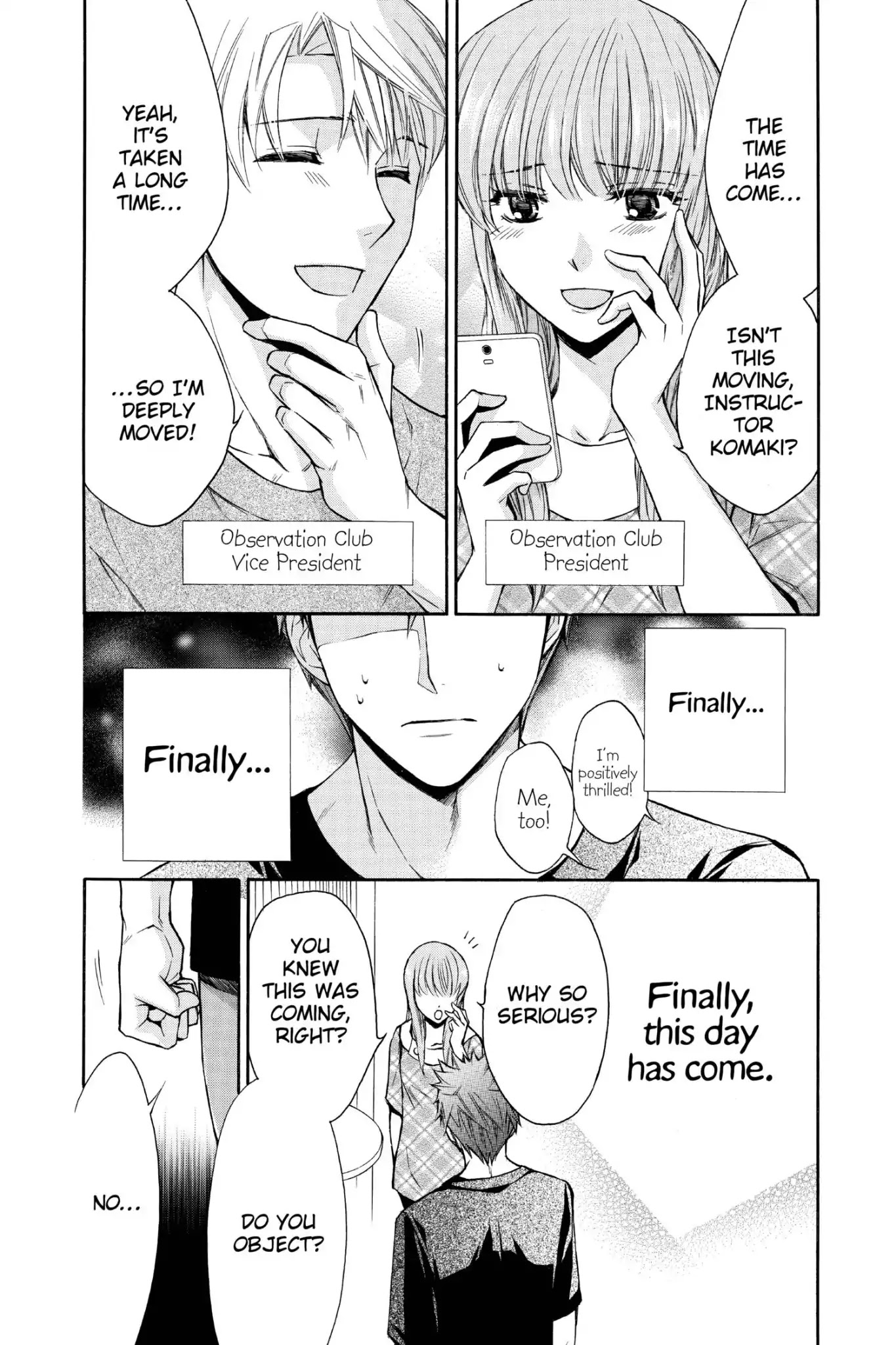 Toshokan Sensou: Love & War Chapter 73.5 page 3 - Vol.15 Bonus Manga