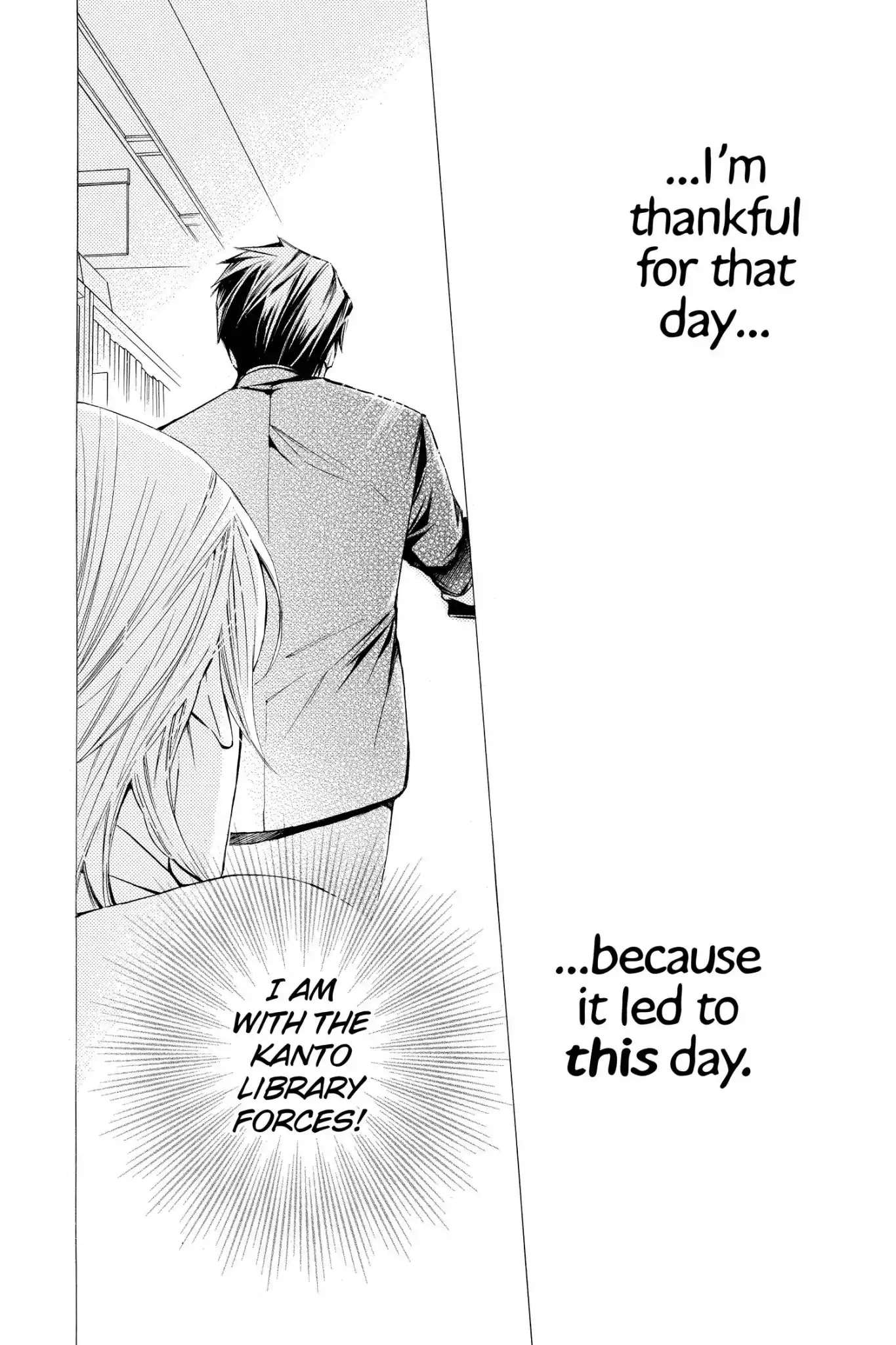 Toshokan Sensou: Love & War Chapter 73 page 49 - Vol.15 Final Chapter