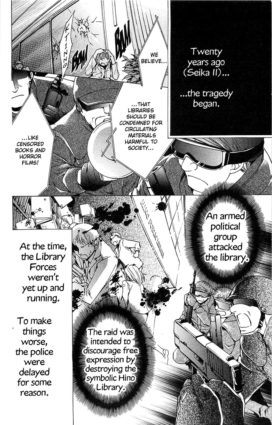 Toshokan Sensou: Love & War Chapter 8 page 6 - Chapter 8