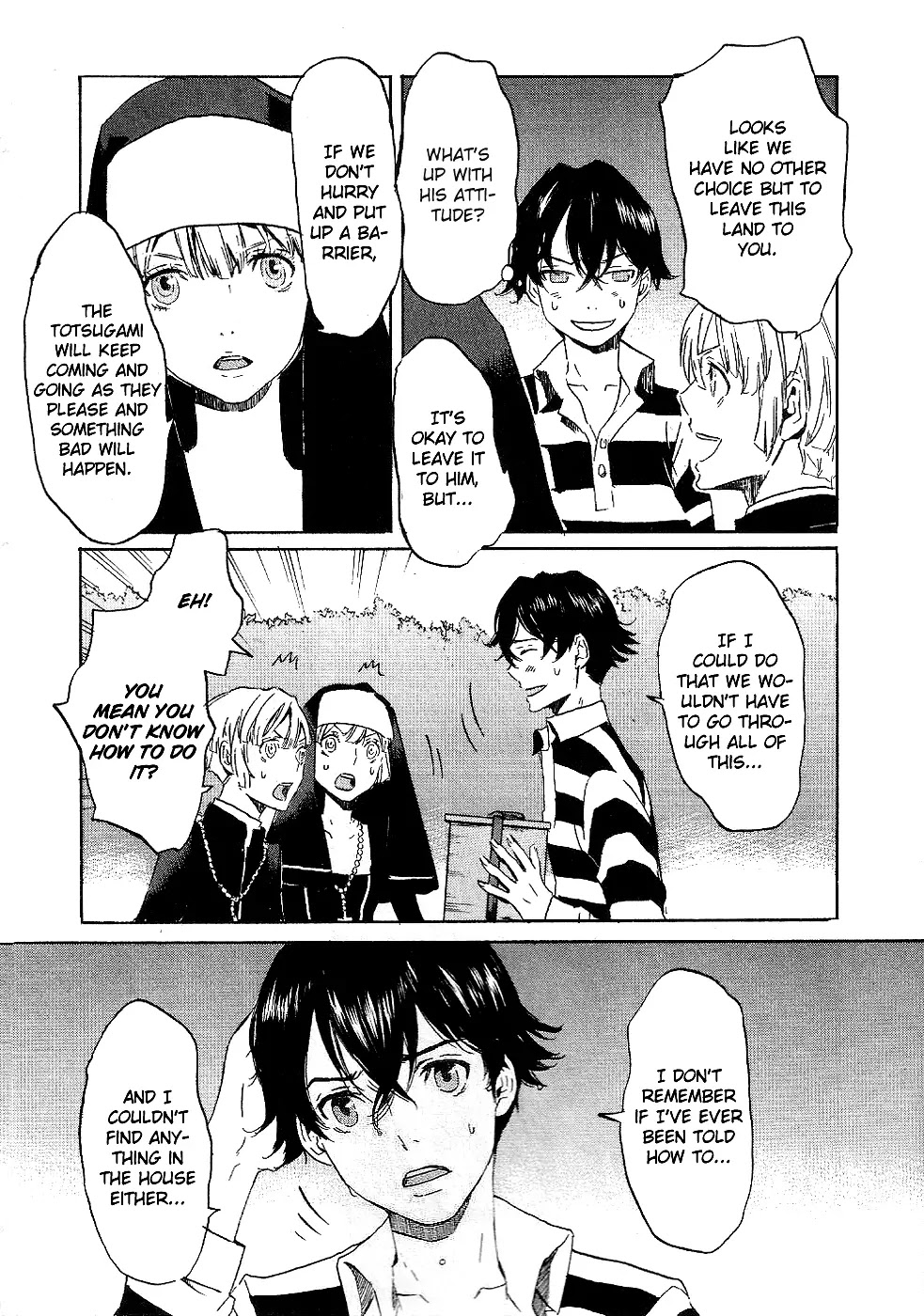 Totsugami Chapter 12 page 22 - Chapter 12