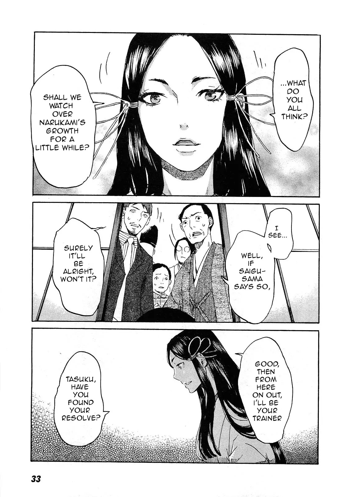 Totsugami Chapter 24 page 38 - Chapter 24