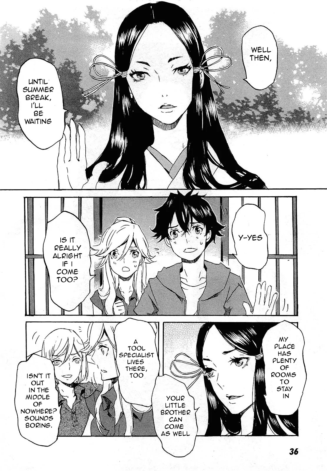 Totsugami Chapter 25 page 4 - Chapter 25