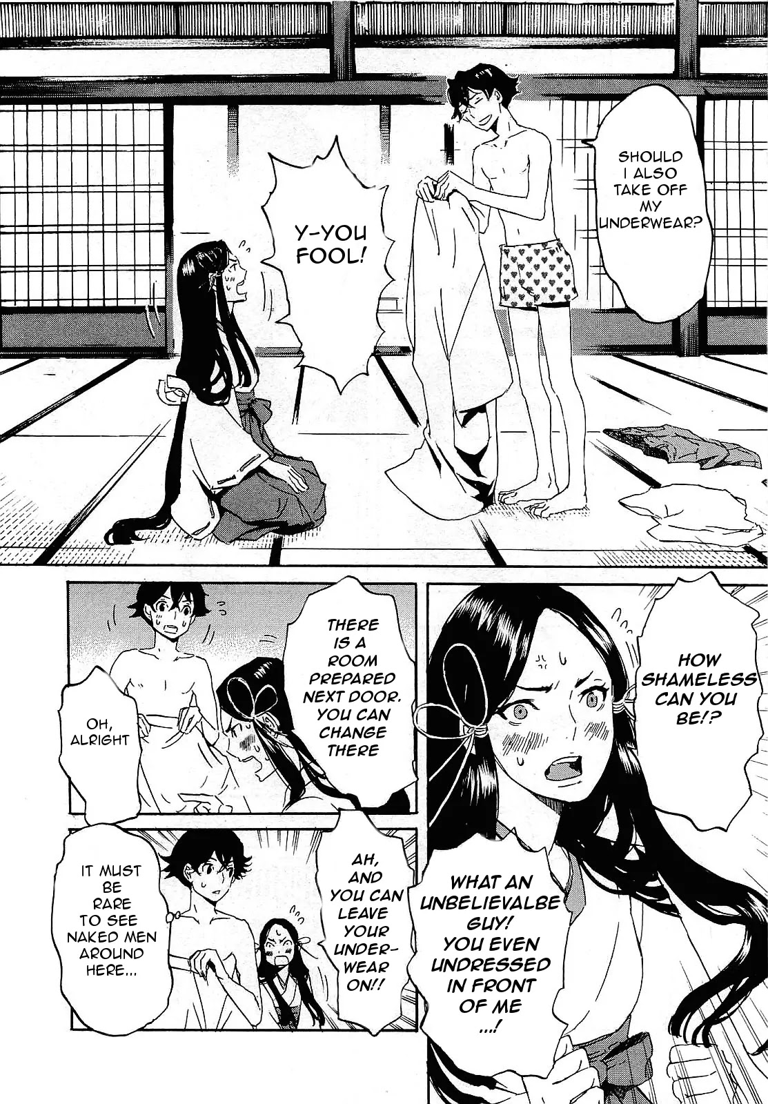 Totsugami Chapter 26 page 8 - Chapter 26
