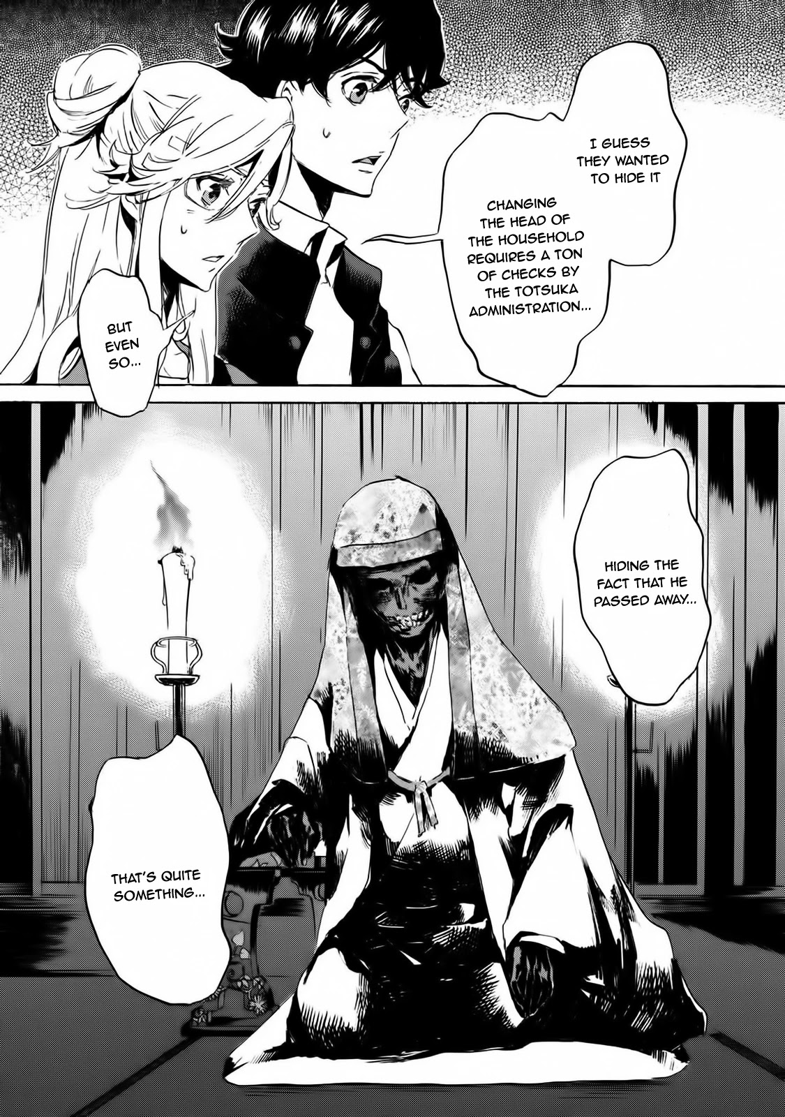 Totsugami Chapter 59 page 15 - Chapter 59