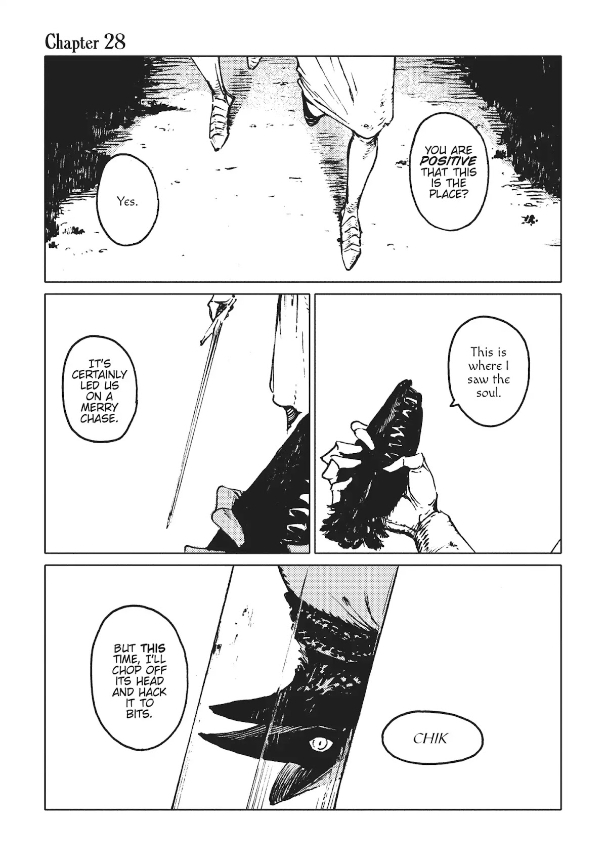 Totsukuni no Shoujo Chapter 28 page 1 - Chapter 28