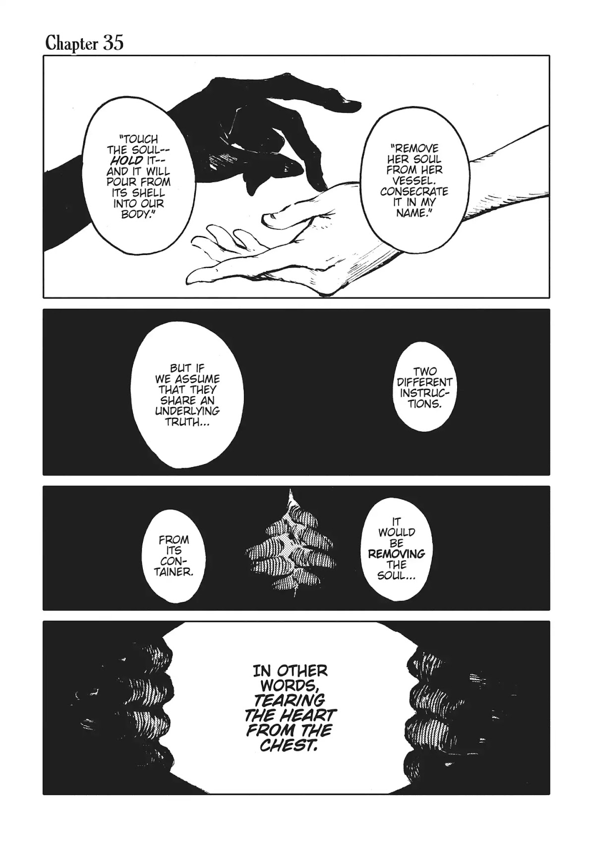 Totsukuni no Shoujo Chapter 35 page 1 - Chapter 35