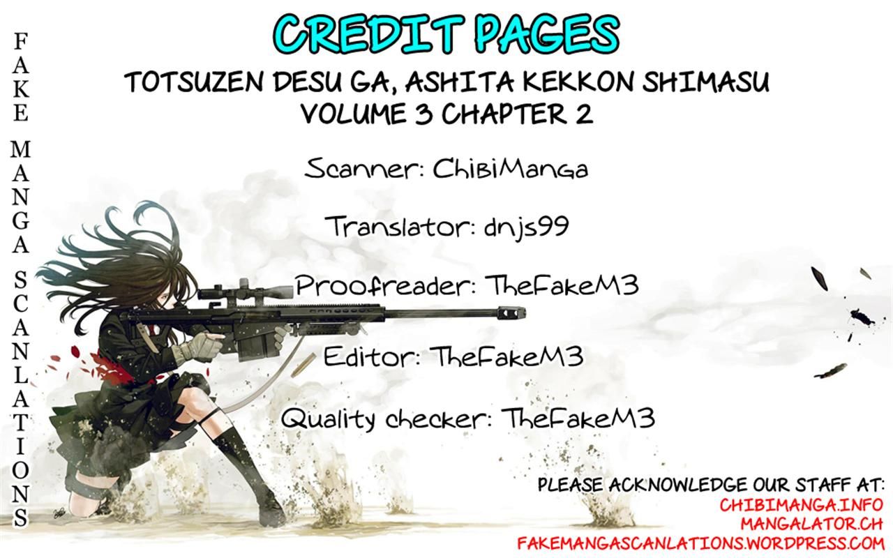 Totsuzen Desu ga, Ashita Kekkon Shimasu Chapter 12 page 35 - Chapter 12