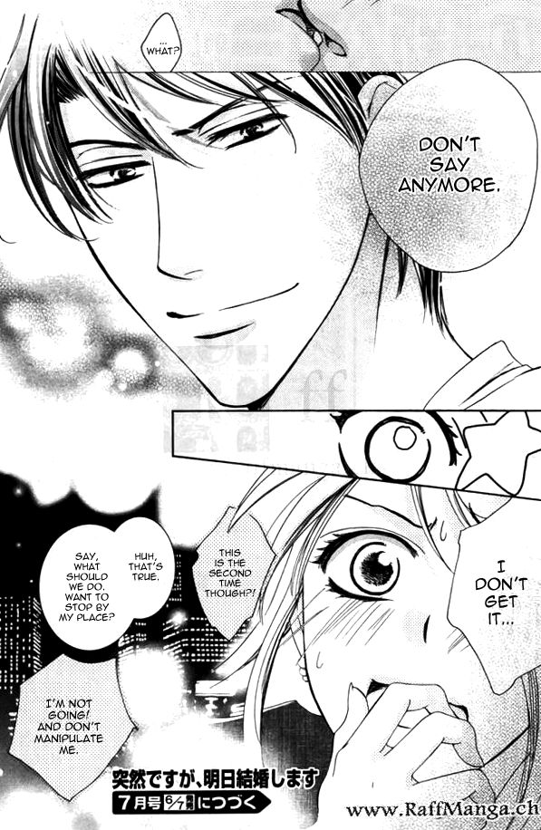 Totsuzen Desu ga, Ashita Kekkon Shimasu Chapter 2 page 35 - Chapter 2