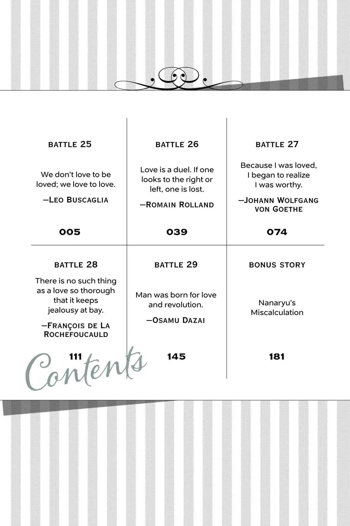 Totsuzen Desu ga, Ashita Kekkon Shimasu Chapter 25 page 6 - Chapter 25: Vol.6 Battle 25: We don't love to be loved; we love to love. - Leo Buscaglia