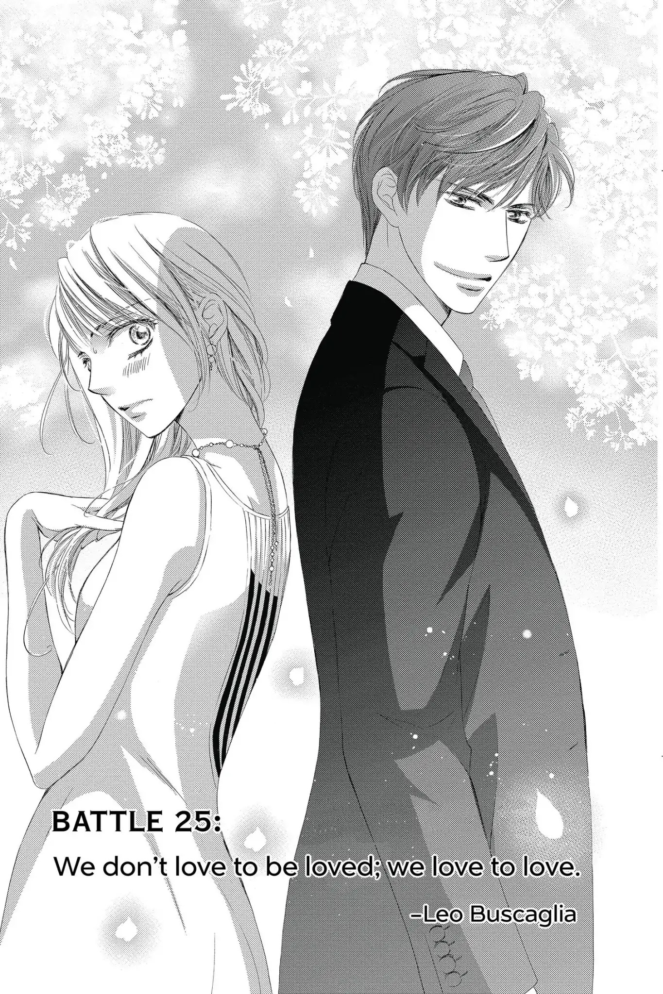Totsuzen Desu ga, Ashita Kekkon Shimasu Chapter 25 page 7 - Chapter 25: Vol.6 Battle 25: We don't love to be loved; we love to love. - Leo Buscaglia