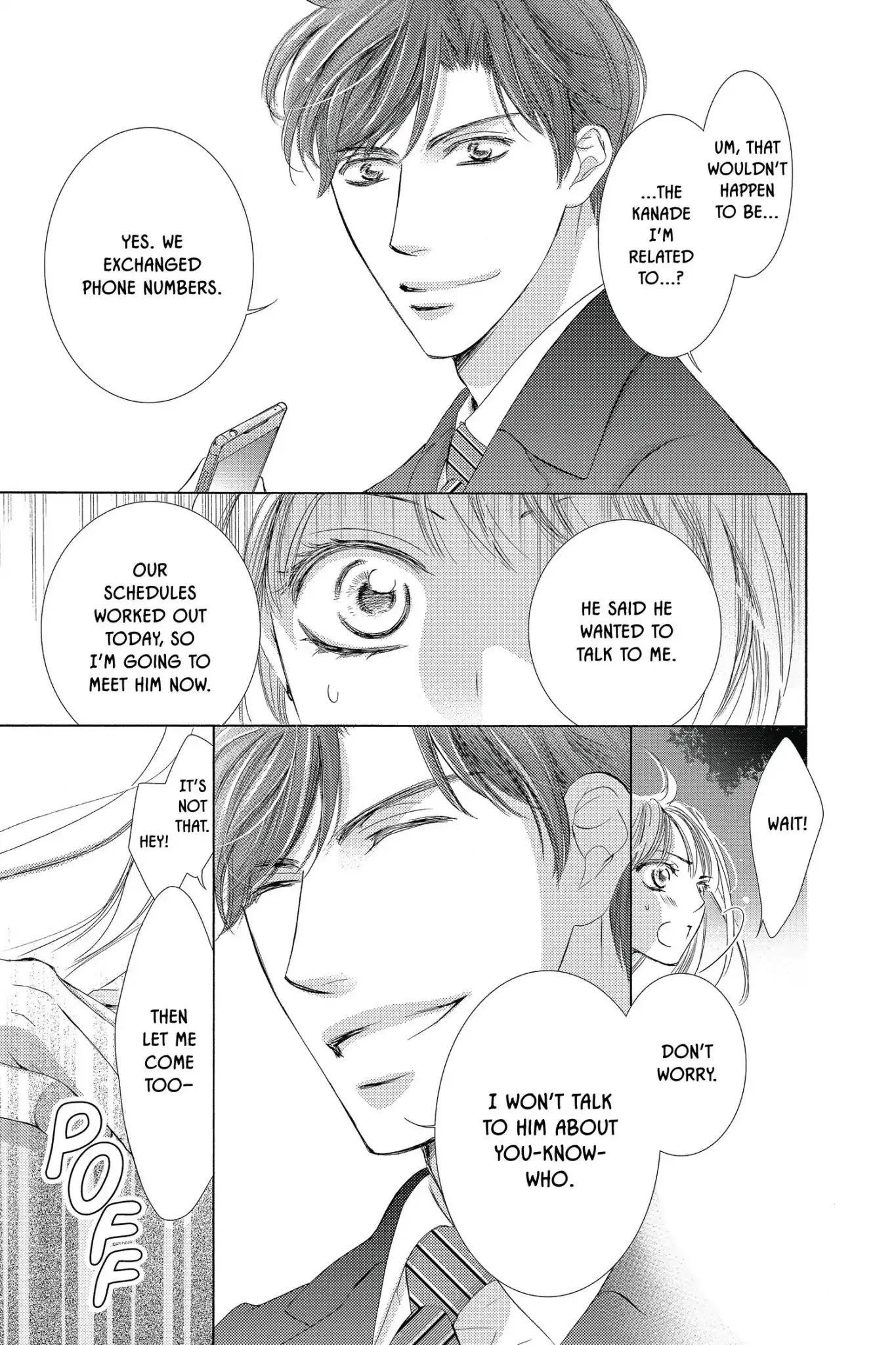 Totsuzen Desu ga, Ashita Kekkon Shimasu Chapter 26 page 34 - Chapter 26: Vol.6 Battle 26: Love is a duel. If one looks to the right or left, one is lost. - Romain Rolland