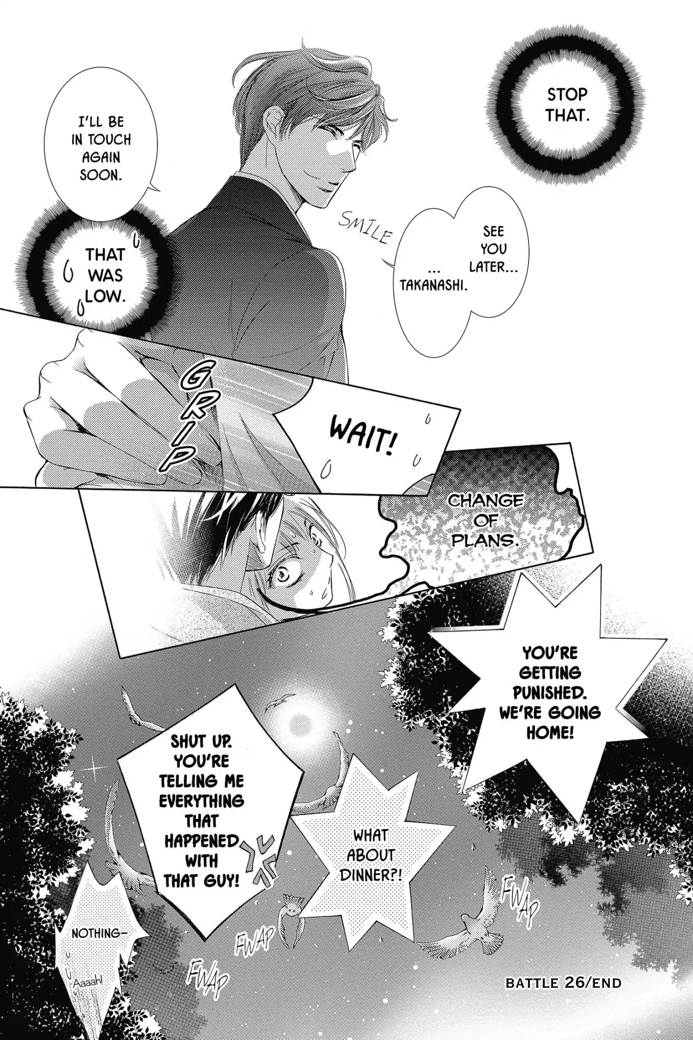 Totsuzen Desu ga, Ashita Kekkon Shimasu Chapter 26 page 36 - Chapter 26: Vol.6 Battle 26: Love is a duel. If one looks to the right or left, one is lost. - Romain Rolland