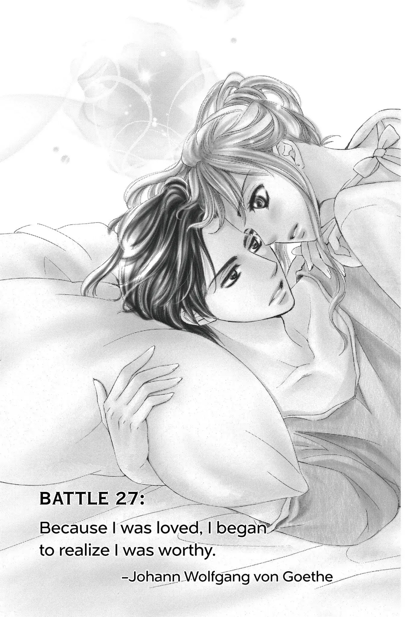 Totsuzen Desu ga, Ashita Kekkon Shimasu Chapter 27 page 1 - Chapter 27: Vol.6 Battle 27: Because I was loved, I began to realize I was worthy. - Johann Wolfgang von Goethe