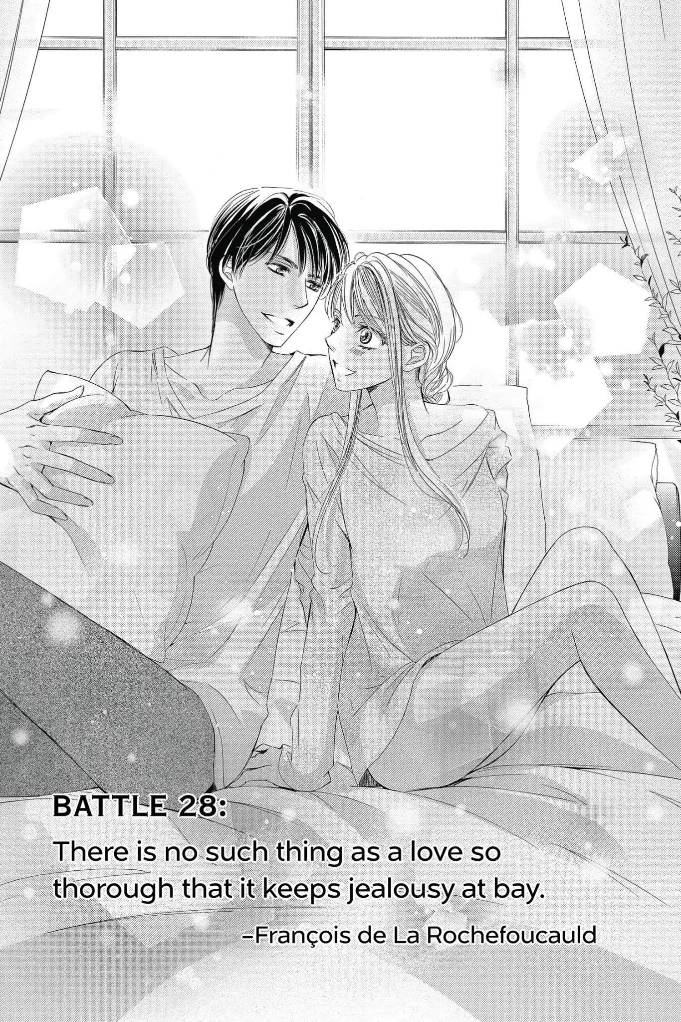 Totsuzen Desu ga, Ashita Kekkon Shimasu Chapter 28 page 2 - Chapter 28: Vol.6 Battle 28: There is no such thing as a love so thorough that it keeps jealousy at bay. - Francois de La Rochefoucauld