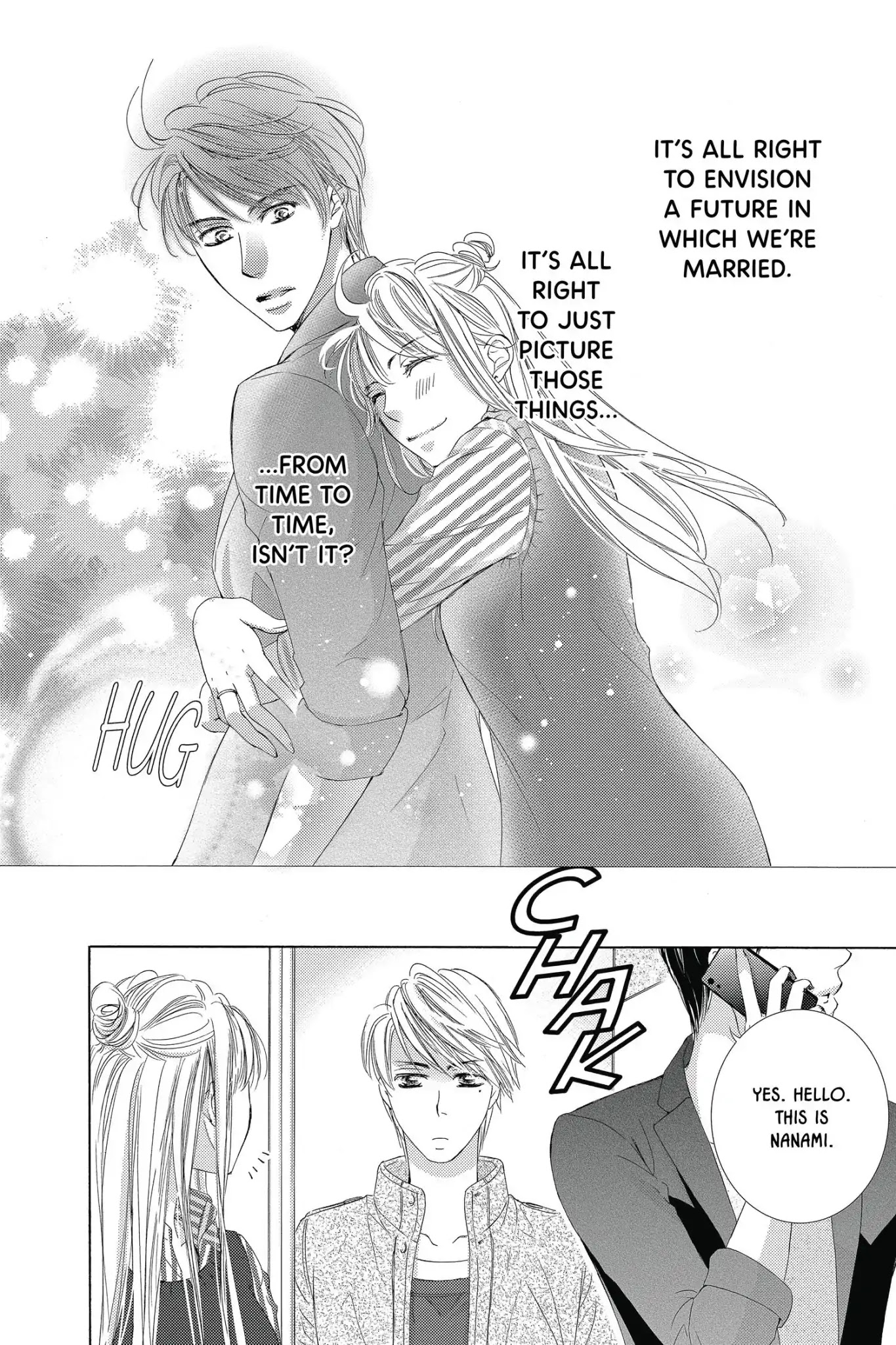 Totsuzen Desu ga, Ashita Kekkon Shimasu Chapter 28 page 23 - Chapter 28: Vol.6 Battle 28: There is no such thing as a love so thorough that it keeps jealousy at bay. - Francois de La Rochefoucauld