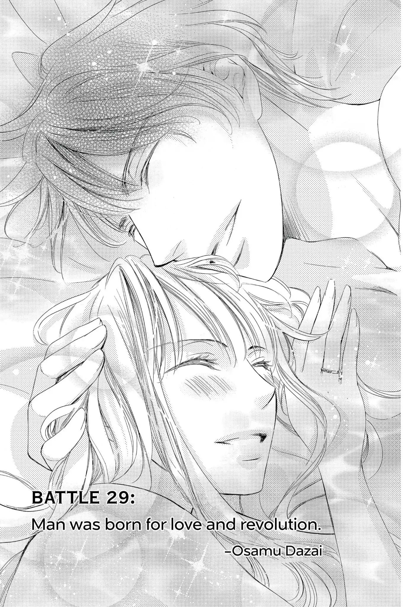 Totsuzen Desu ga, Ashita Kekkon Shimasu Chapter 29 page 2 - Chapter 29: Vol.6 Battle 29: Man was born for love and revolution. - Osamu Dazai