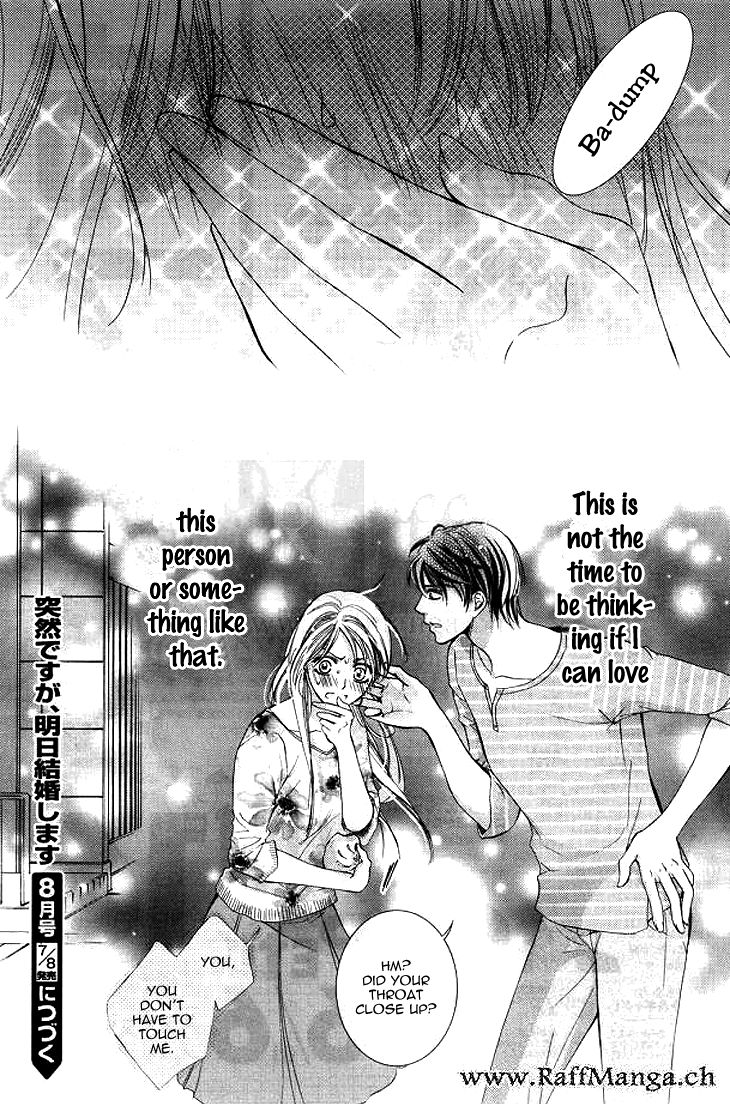 Totsuzen Desu ga, Ashita Kekkon Shimasu Chapter 3 page 33 - Chapter 3