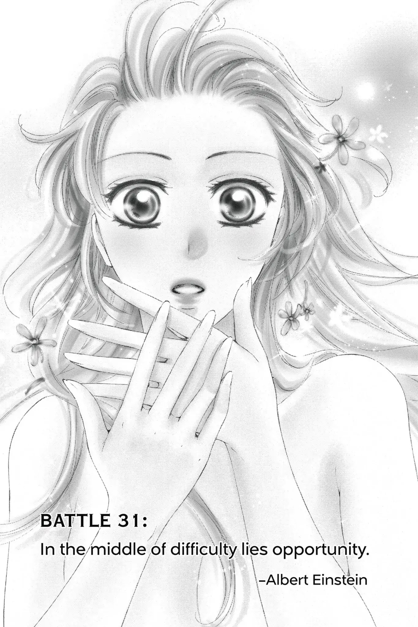 Totsuzen Desu ga, Ashita Kekkon Shimasu Chapter 31 page 2 - Chapter 31: Vol.7 Battle 31: In the middle of difficulty lies opportunity. - Albert Einstein