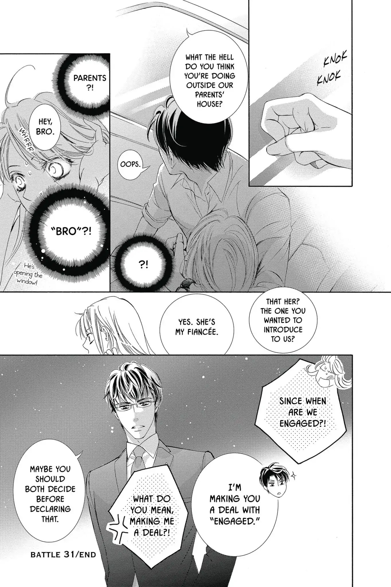 Totsuzen Desu ga, Ashita Kekkon Shimasu Chapter 31 page 38 - Chapter 31: Vol.7 Battle 31: In the middle of difficulty lies opportunity. - Albert Einstein