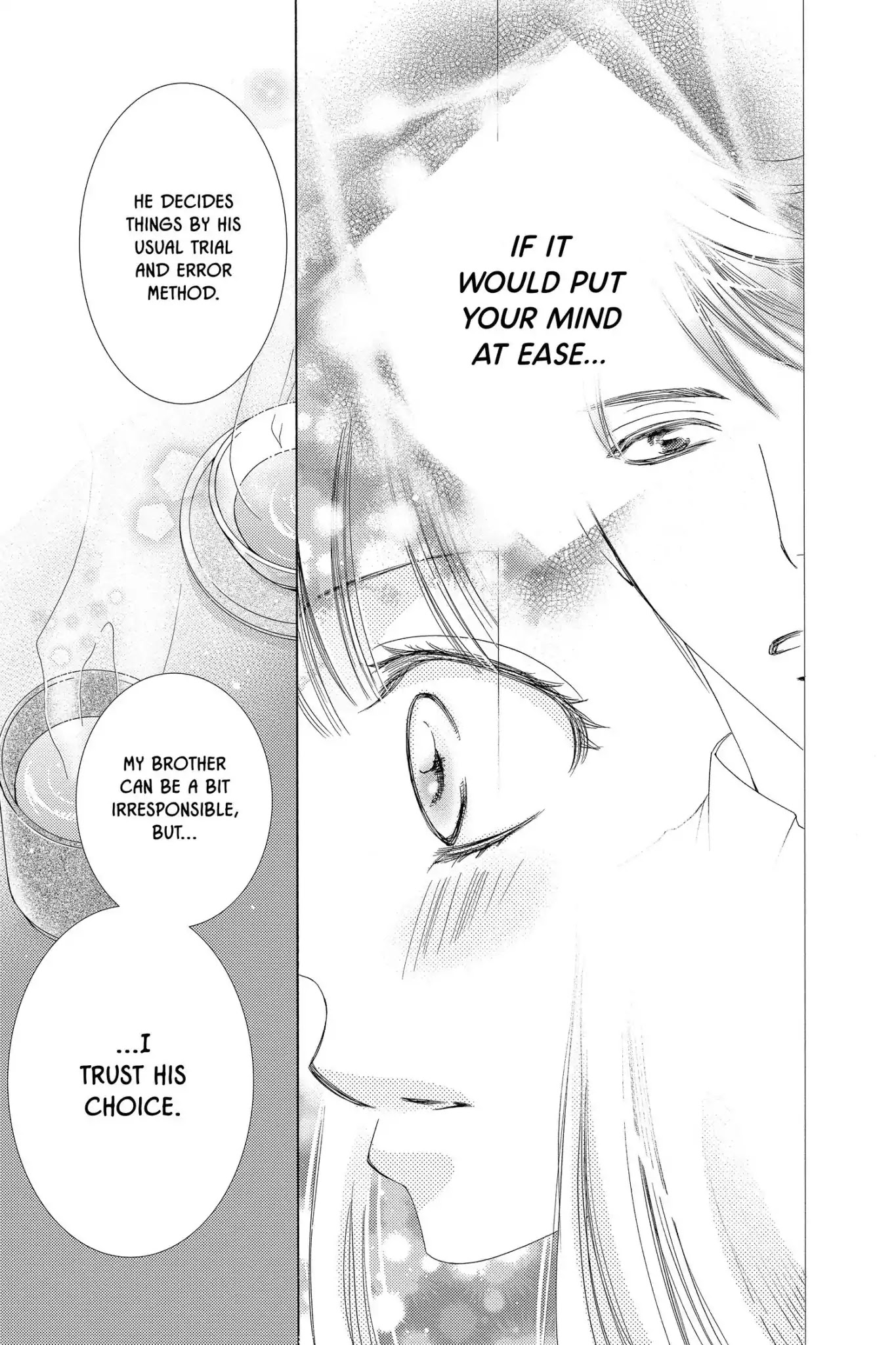 Totsuzen Desu ga, Ashita Kekkon Shimasu Chapter 32 page 12 - Chapter 32: Vol.7 Battle 32: Love does not dominate; it cultivates. - Johann Wolfgang von Goethe