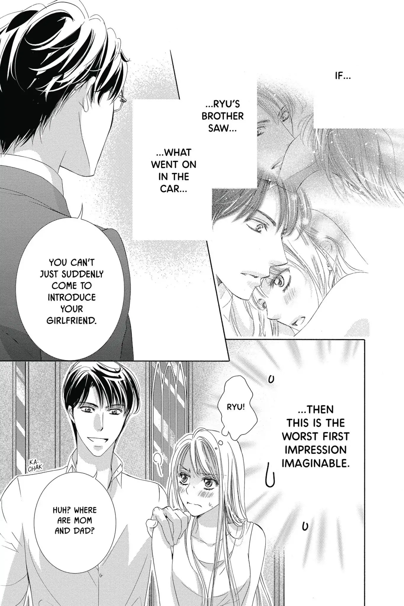 Totsuzen Desu ga, Ashita Kekkon Shimasu Chapter 32 page 4 - Chapter 32: Vol.7 Battle 32: Love does not dominate; it cultivates. - Johann Wolfgang von Goethe