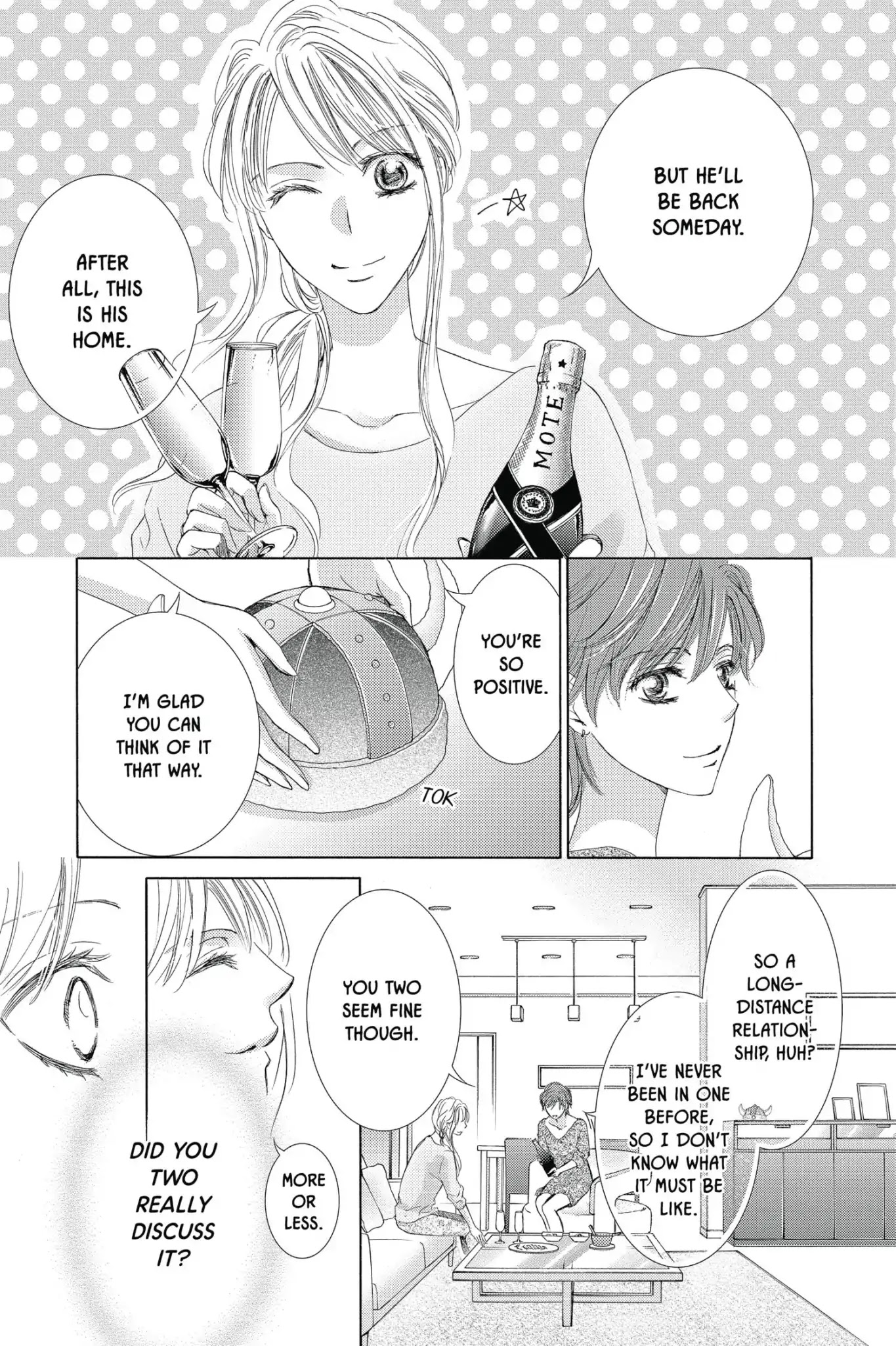 Totsuzen Desu ga, Ashita Kekkon Shimasu Chapter 34 page 12 - Chapter 34: Vol.7 Battle 34: Short absence quickens love; long absence kills it. - Honoré Gabriel Riqueti, Count of Mirabeau