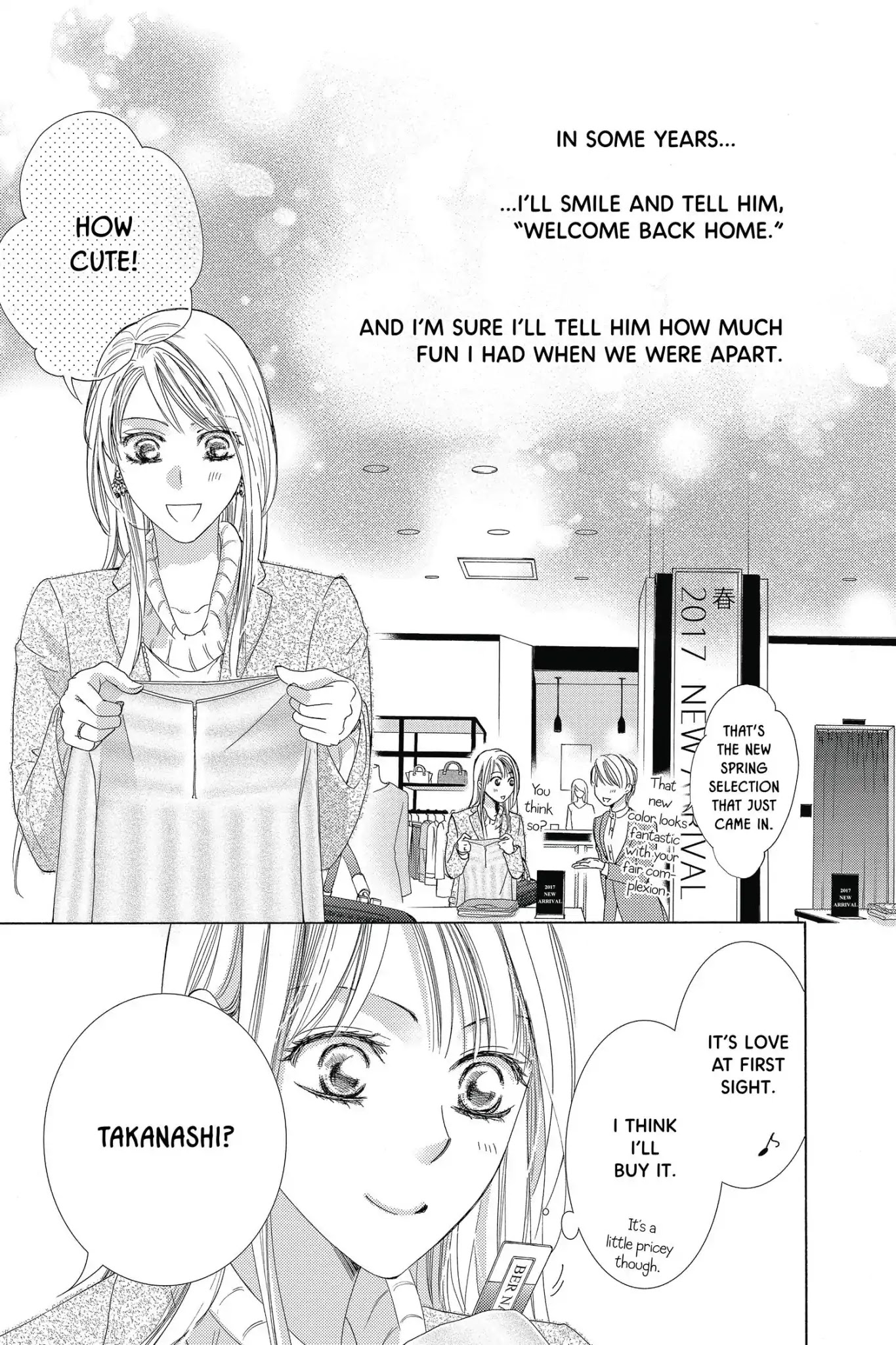 Totsuzen Desu ga, Ashita Kekkon Shimasu Chapter 34 page 16 - Chapter 34: Vol.7 Battle 34: Short absence quickens love; long absence kills it. - Honoré Gabriel Riqueti, Count of Mirabeau