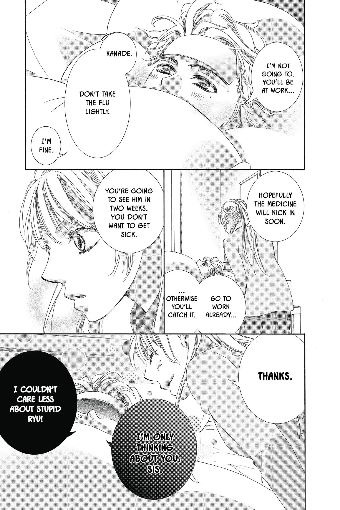 Totsuzen Desu ga, Ashita Kekkon Shimasu Chapter 35 page 15 - Chapter 35: Vol.8 Battle 35: The pain of parting is nothing to the joy of meeting again. - Charles Dickens